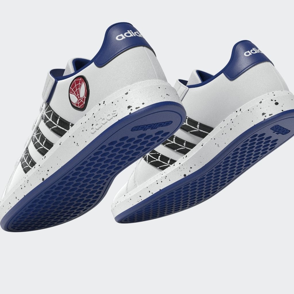 adidas Sportswear Sneaker »ADIDAS MARVEL SPIDER-MAN KIDS GRAND COURT SCHUH«  Design auf den Spuren des adidas Superstar