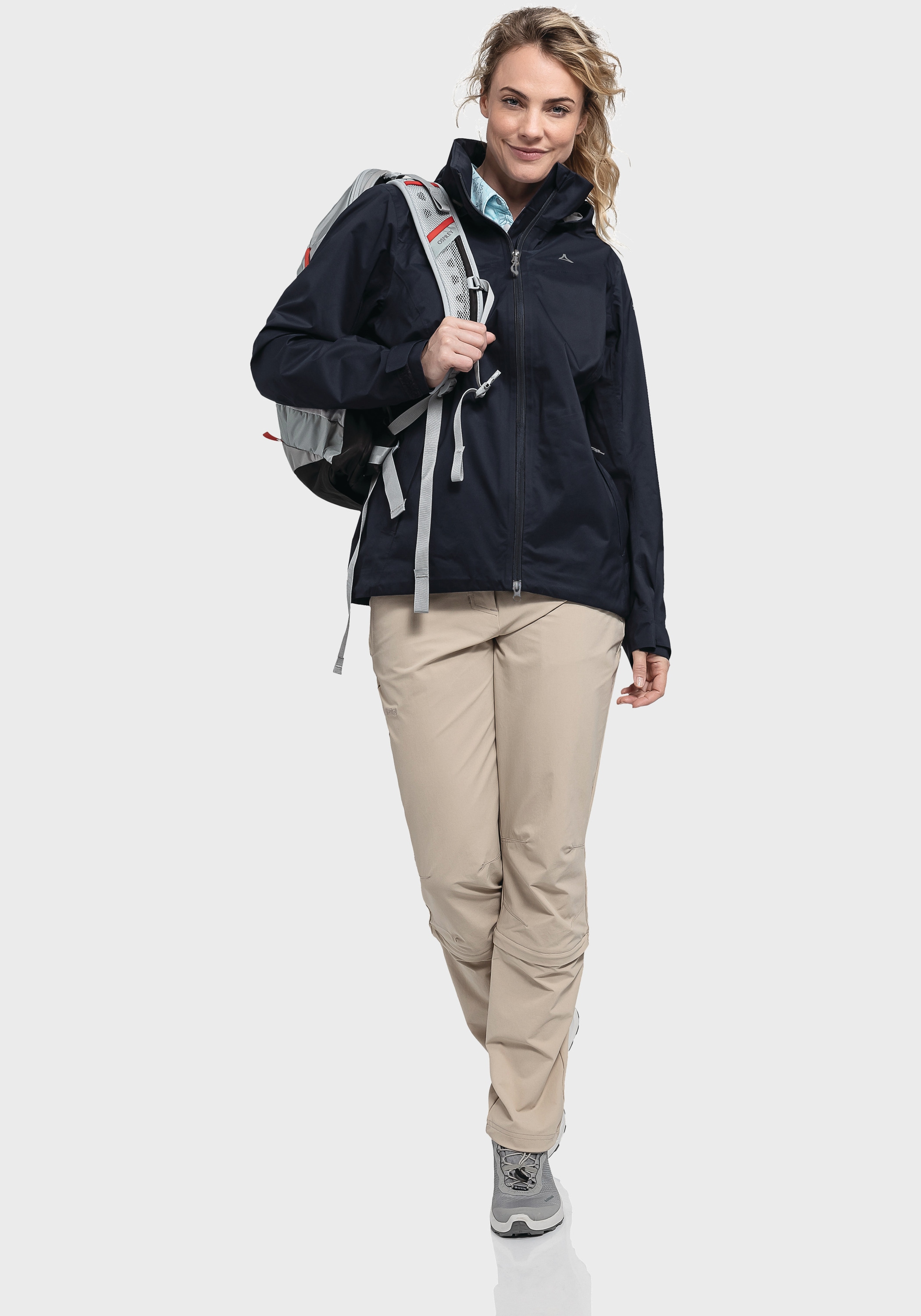Schöffel Outdoorjacke »2.5L Jacket Aiplspitz L«, mit Kapuze