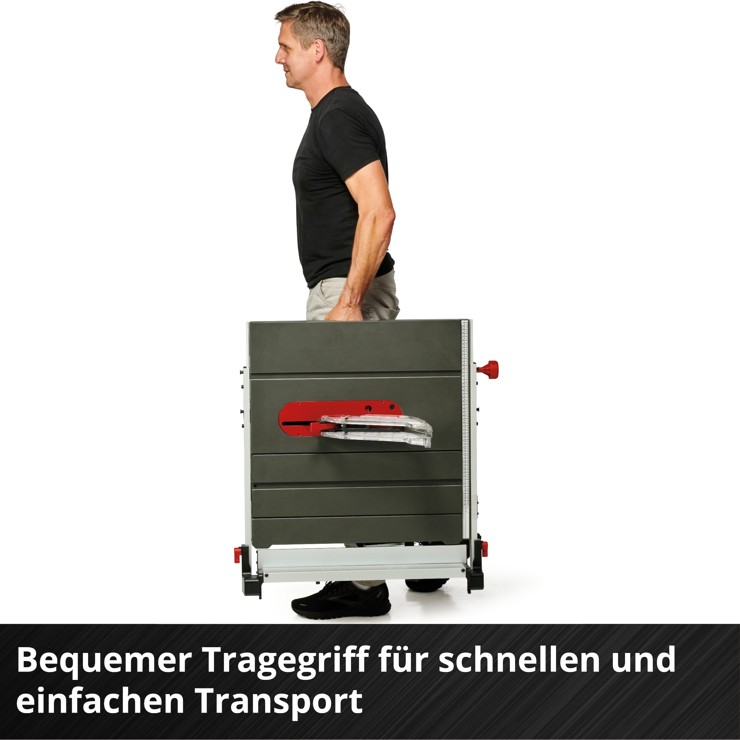 Einhell Tischkreissäge »TP-CC 10 T«, mit Arbeitstisch aus Aluminiumguss mit höhenverstellbarer Tischeinlage