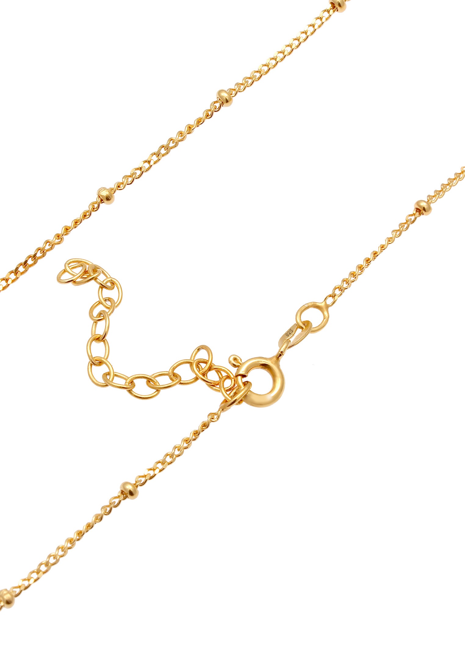 Elli Choker »Halskette Choker Y-kette Kugelkette Basic 925 Silber«