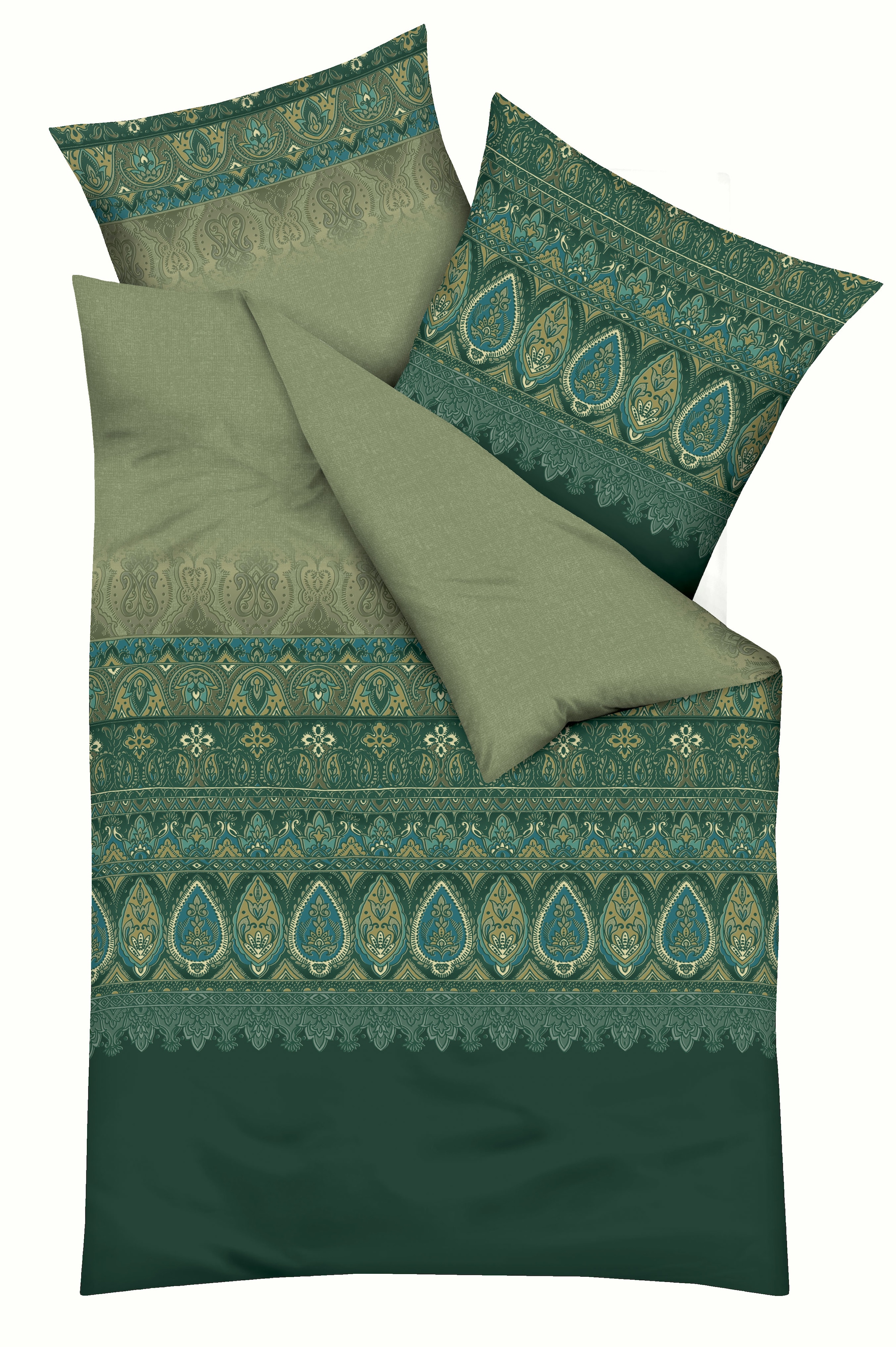 Kaeppel Bettwäsche »Opulence« 2 Stk. Paisleymuster