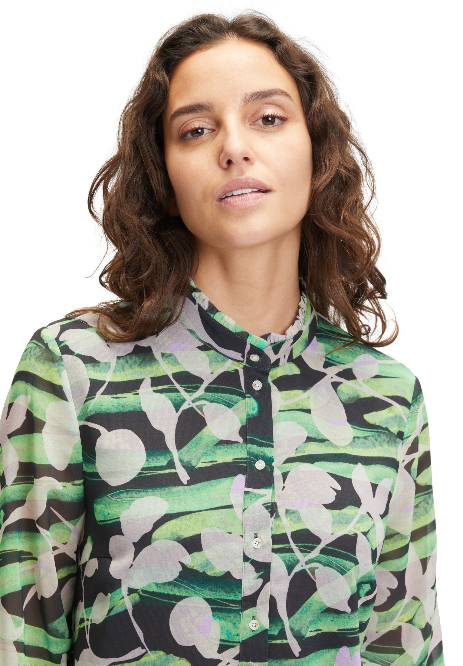 Betty&Co Chiffonbluse »Chiffonbluse mit Print«
