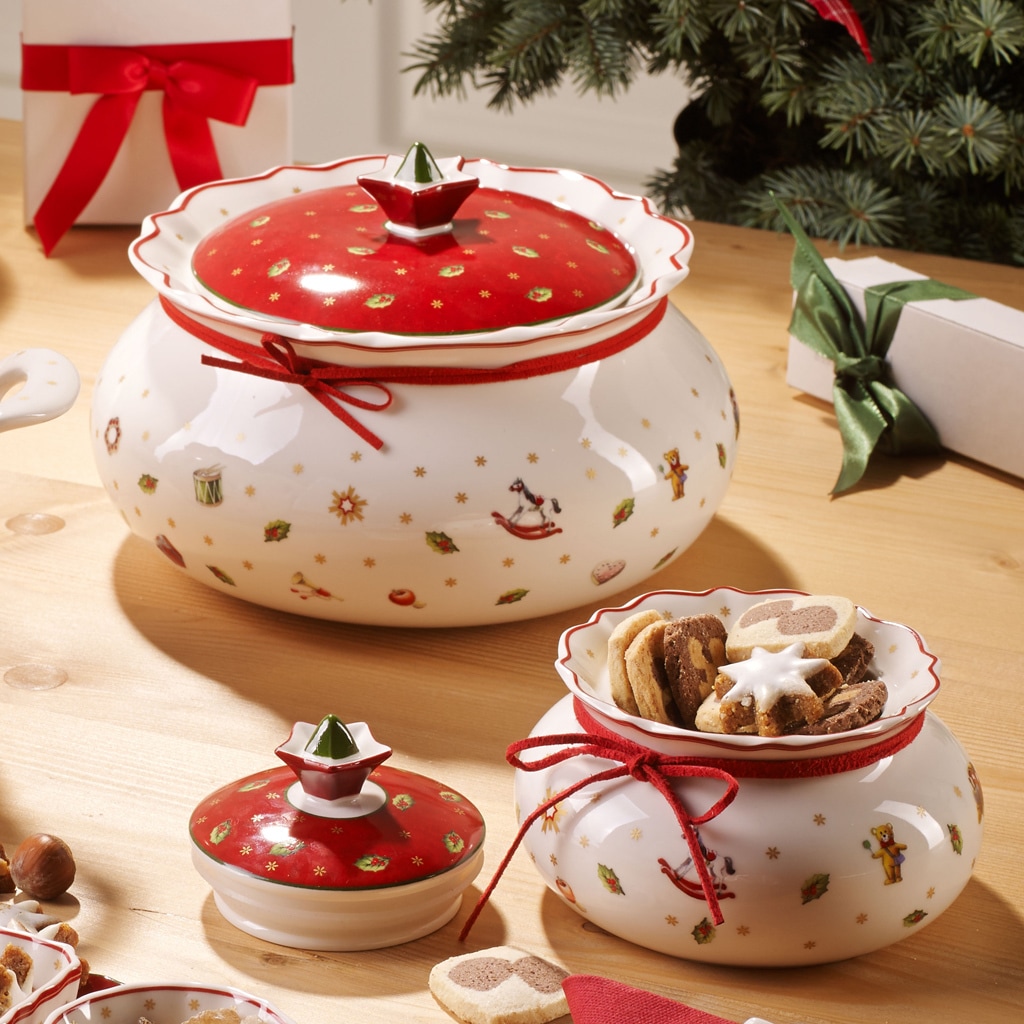 Villeroy & Boch Weihnachtsfigur »Dose Toy's Delight ø 20,5 cm bunt«