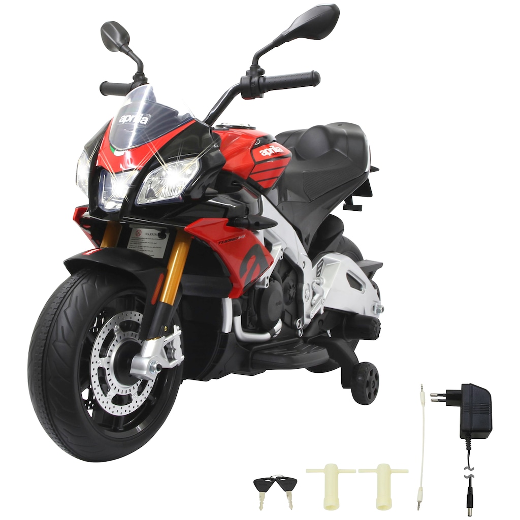 Jamara Elektro-Kindermotorrad »Ride-on Aprilia Tuono V4 1100RR«, ab 3 Jahren, bis 25 kg