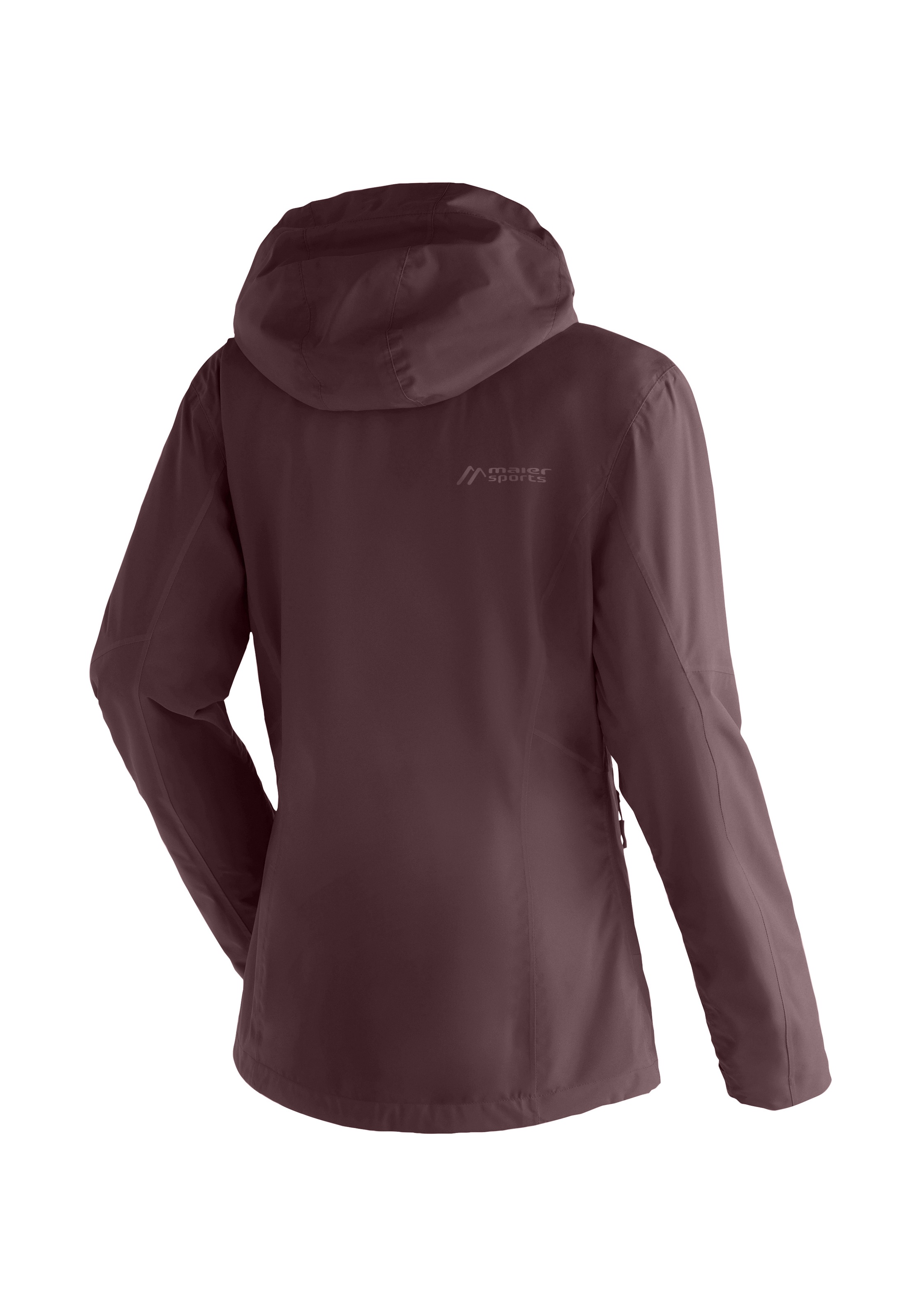 Maier Sports Regenjacke »Metor rec W« Damen Jacke mit Kapuze, Windjacke wasserdicht atmungsaktiv, Reg. Fit