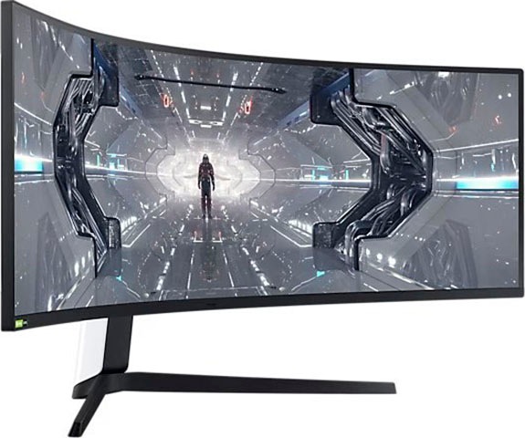 Samsung Curved-Gaming-LED-Monitor »Odyssey G9 C49G94TSSP«, 124 cm/49 Zoll, 5120 x 1440 px, DQHD, 1 ms Reaktionszeit, 240 Hz