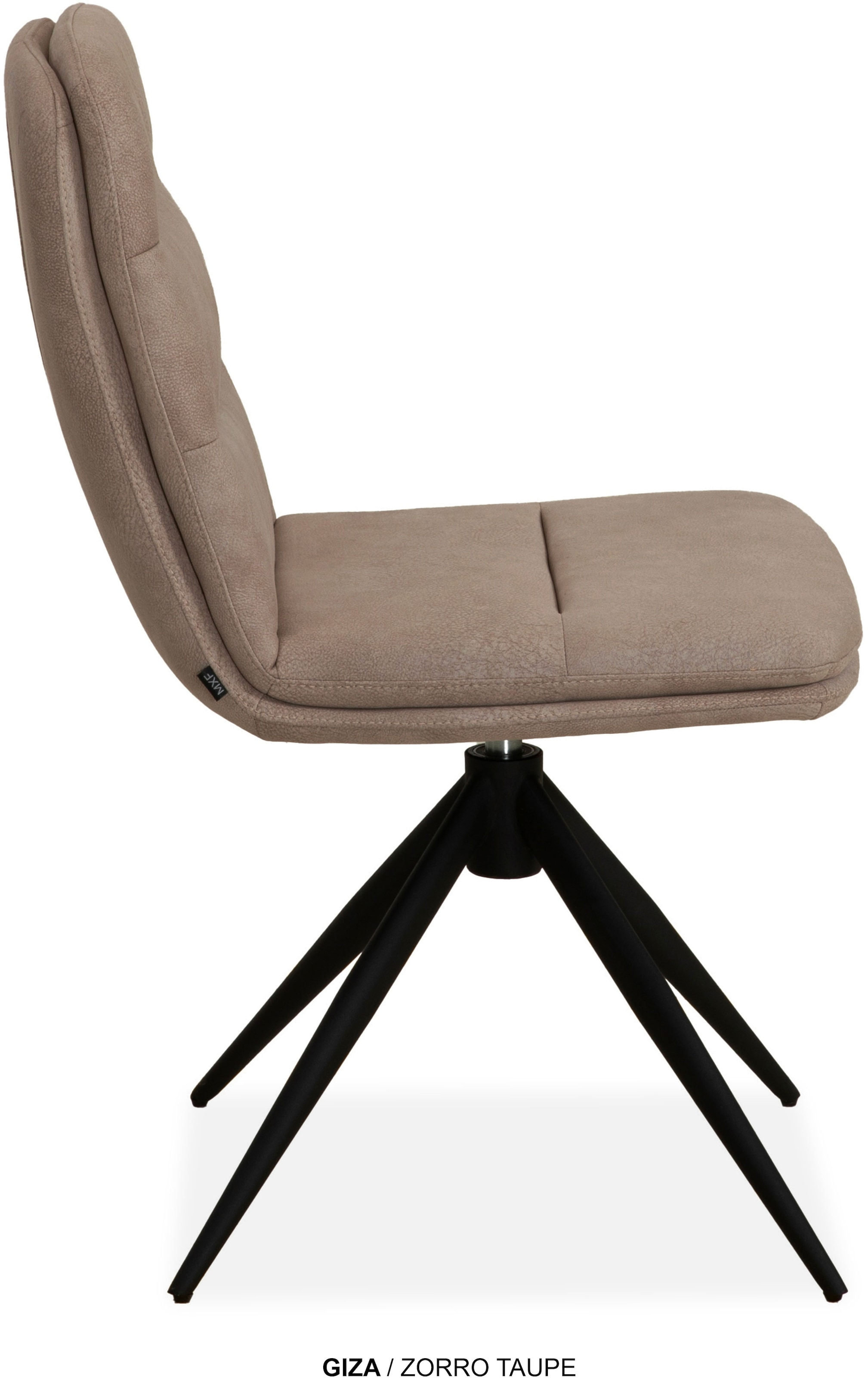 OMG Design Esszimmerstuhl »Giza« (Set) 2 Stk.Drehstuhl mit auto-return, pflegeleichter Bezug