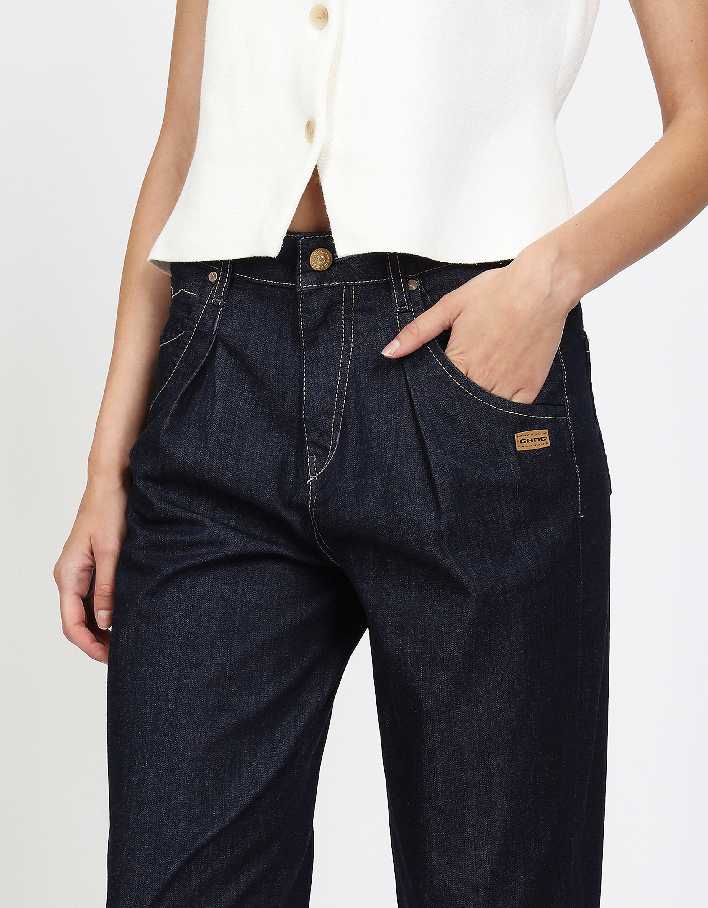 GANG High-waist-Jeans »94IVY« mit hohem Stretch-Anteil, O-Shape