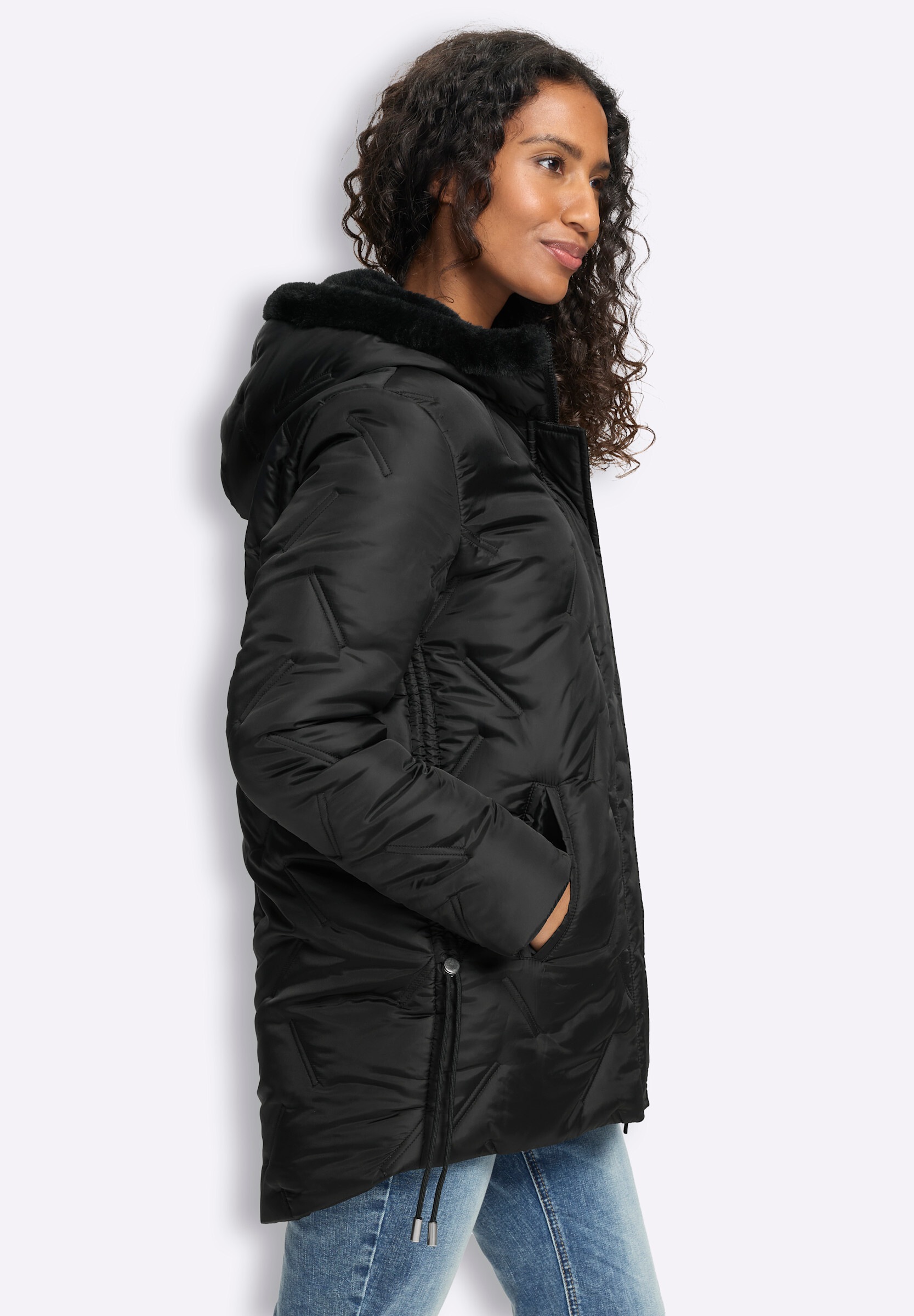 heine Steppjacke »Jacke Steppjacke« mit Kapuze