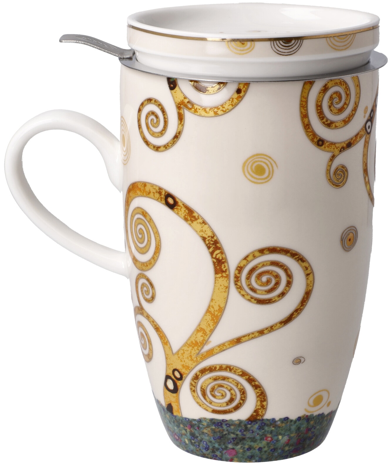 Goebel Tasse »Klimt«, Artis Orbis, Teetasse mit Deckel/Sieb, Metall, Gustav  Klimt - Der Kuss mit 3 Jahren XXL Garantie | Teetassen