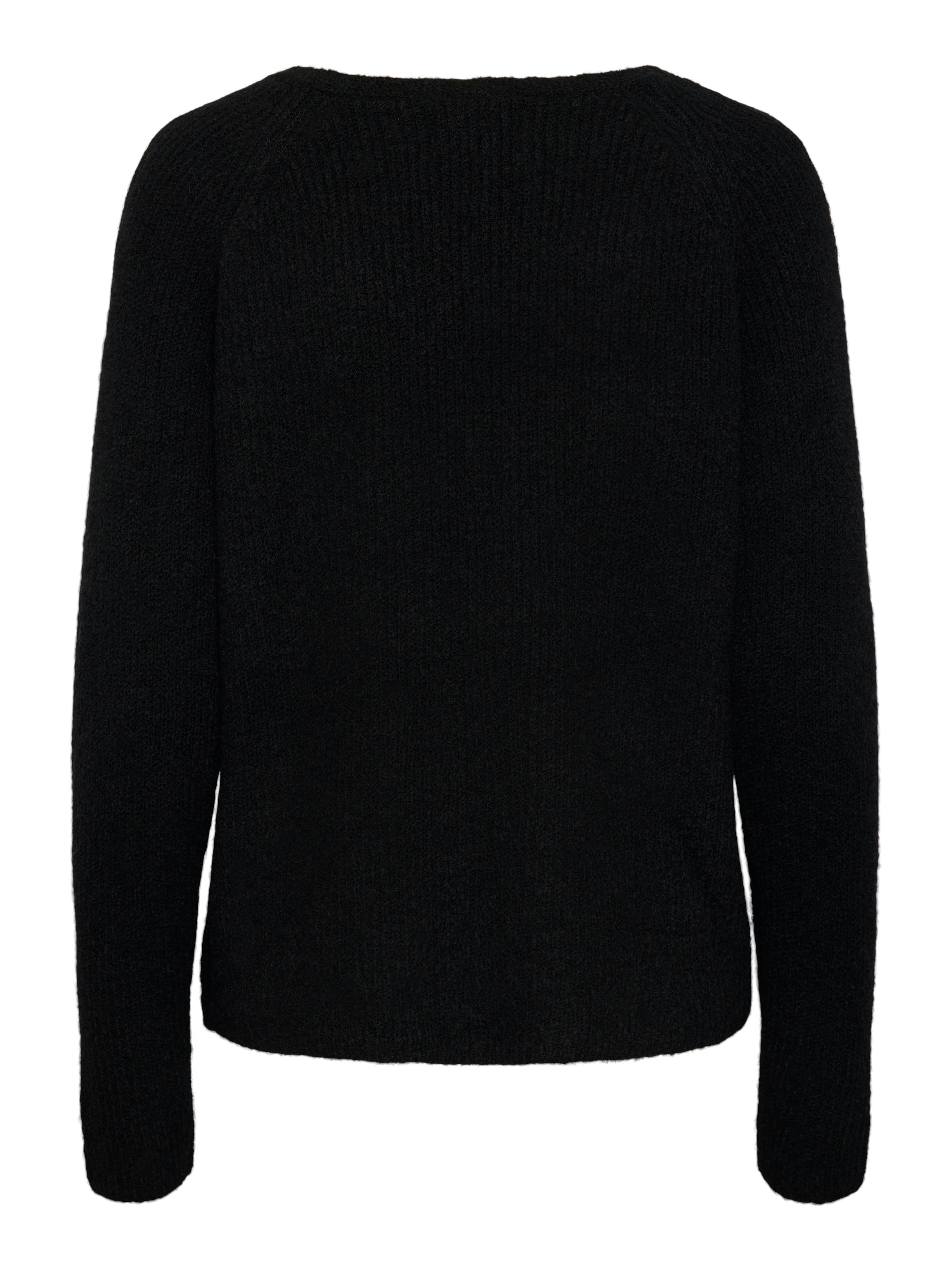 pieces V-Ausschnitt-Pullover »PCELLEN LS V-NECK KNIT NOOS BC« mit Wolle