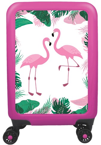 meinTrolley Hartschalen-Trolley »Flamingo, 77 cm«, 4 Rollen, Made in Germany kaufen