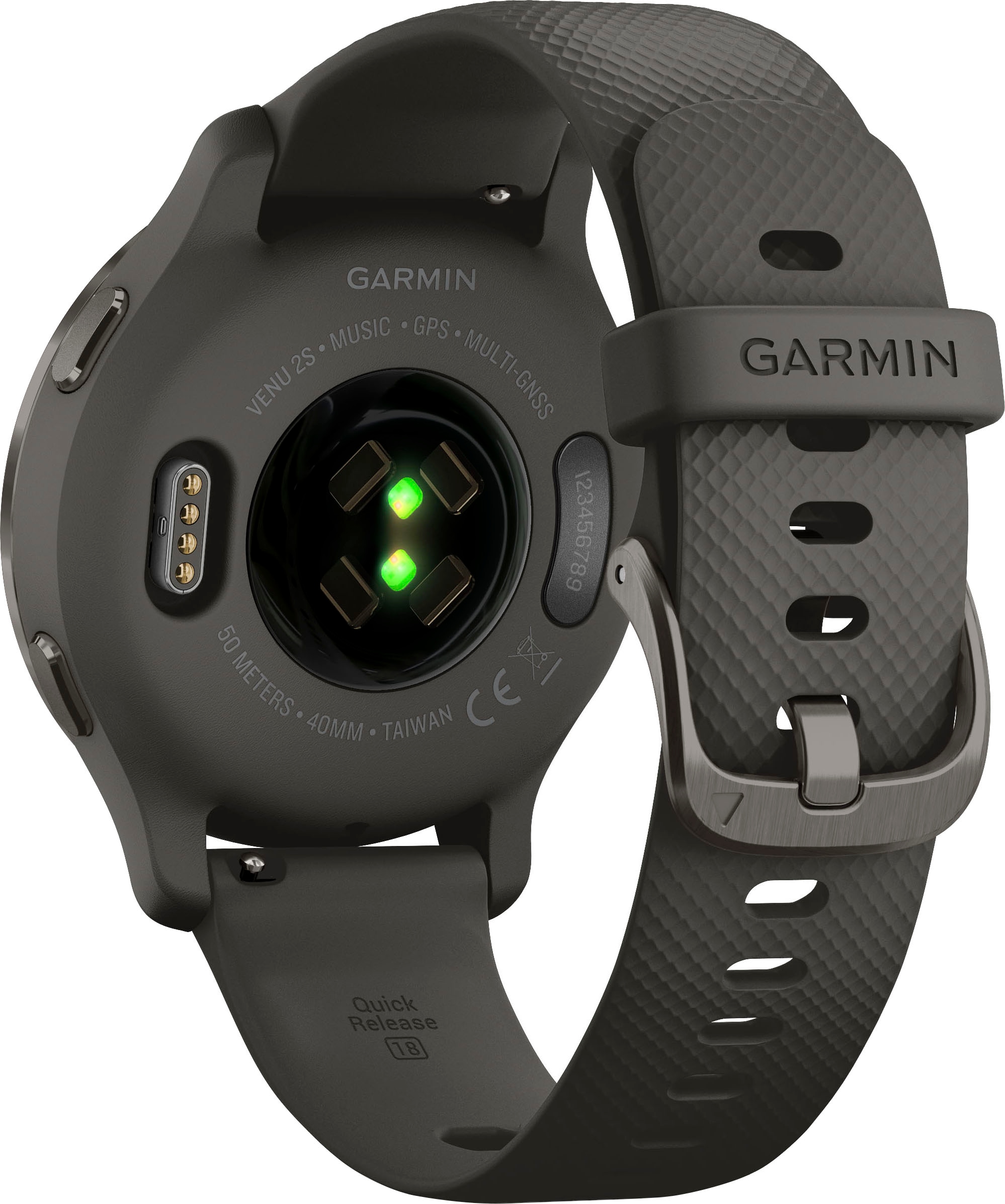 Garmin Smartwatch »Venu 2S«, (2,8 cm / 1,1 Zoll), 8 GB, 25 vorinstallierten Sport-Apps)