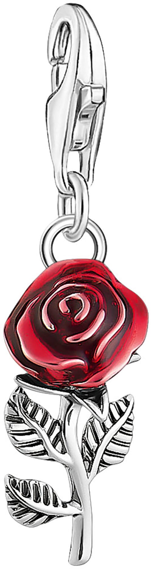 THOMAS SABO Charm-Einhänger »Rose, 2076-664-10, 2077-413-39«