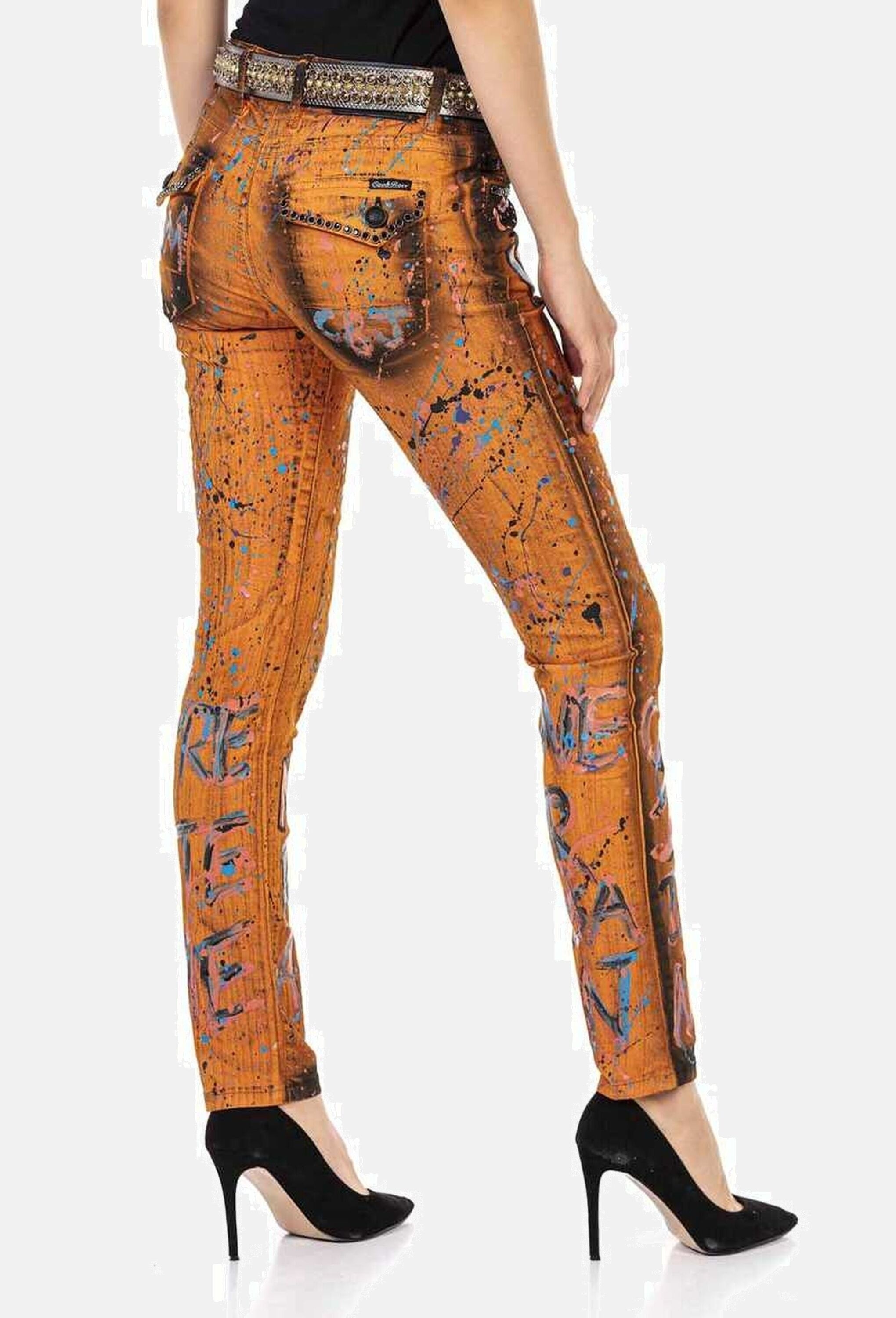 Cipo & Baxx Slim-fit-Jeans »Cipo & Baxx Jeans« Im 5-Pocket-Style, WD445