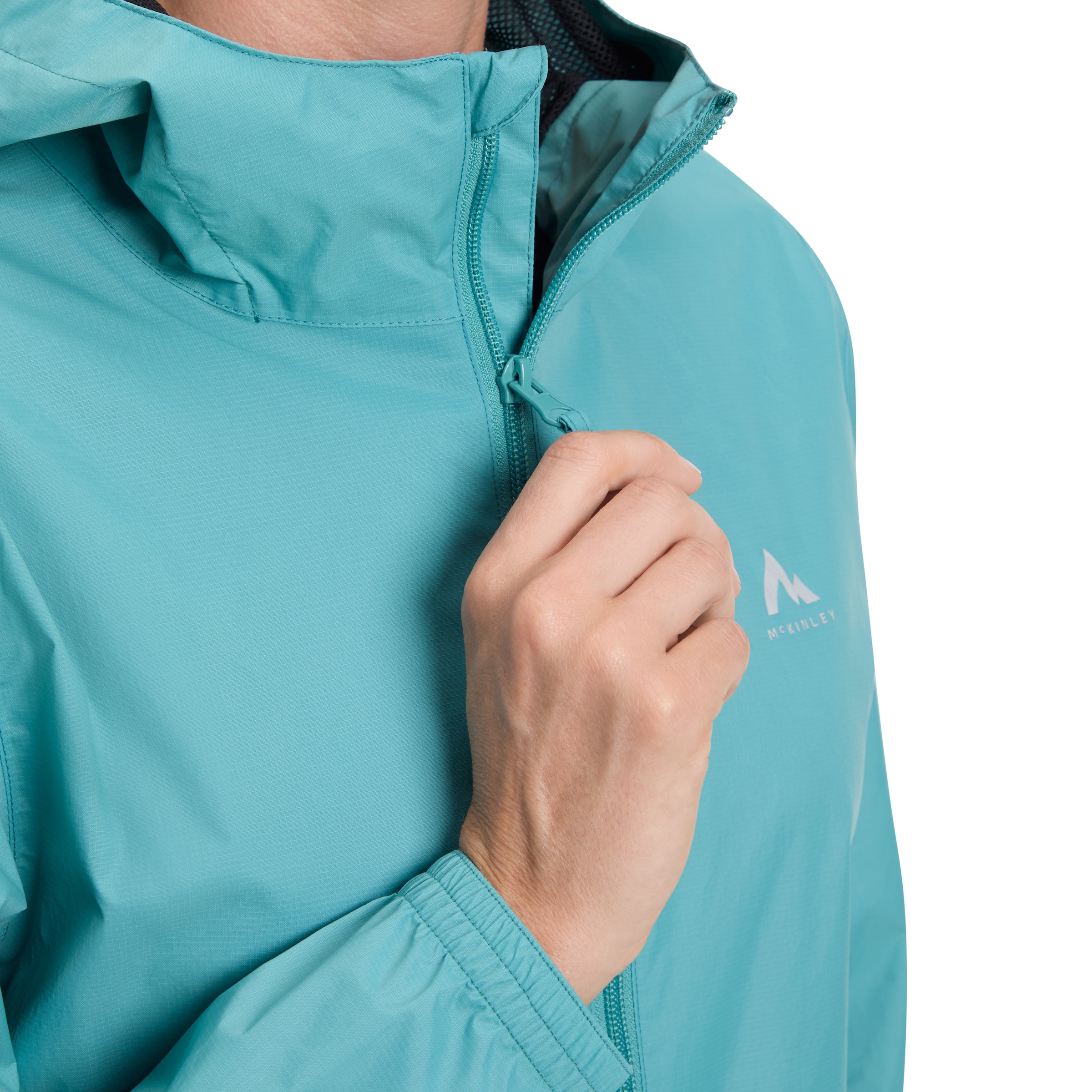 McKINLEY Regenjacke »DA.-REGENJACKE KEREOL IV W« sportlicher Stil, atmungsaktives Material, winddicht