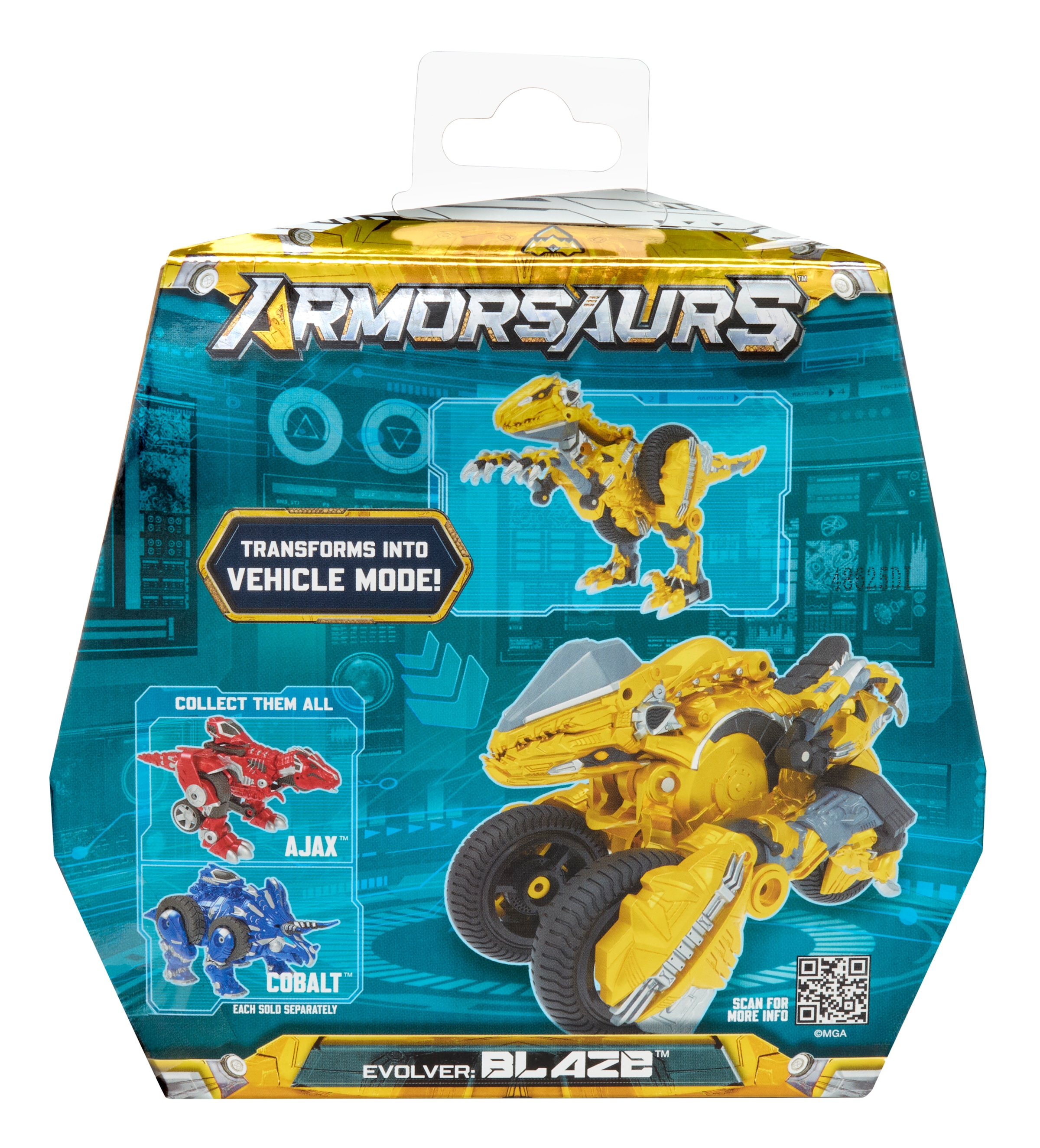 MGA ENTERTAINMENT Actionfigur »Armorsaurs Evolver - Blaze«