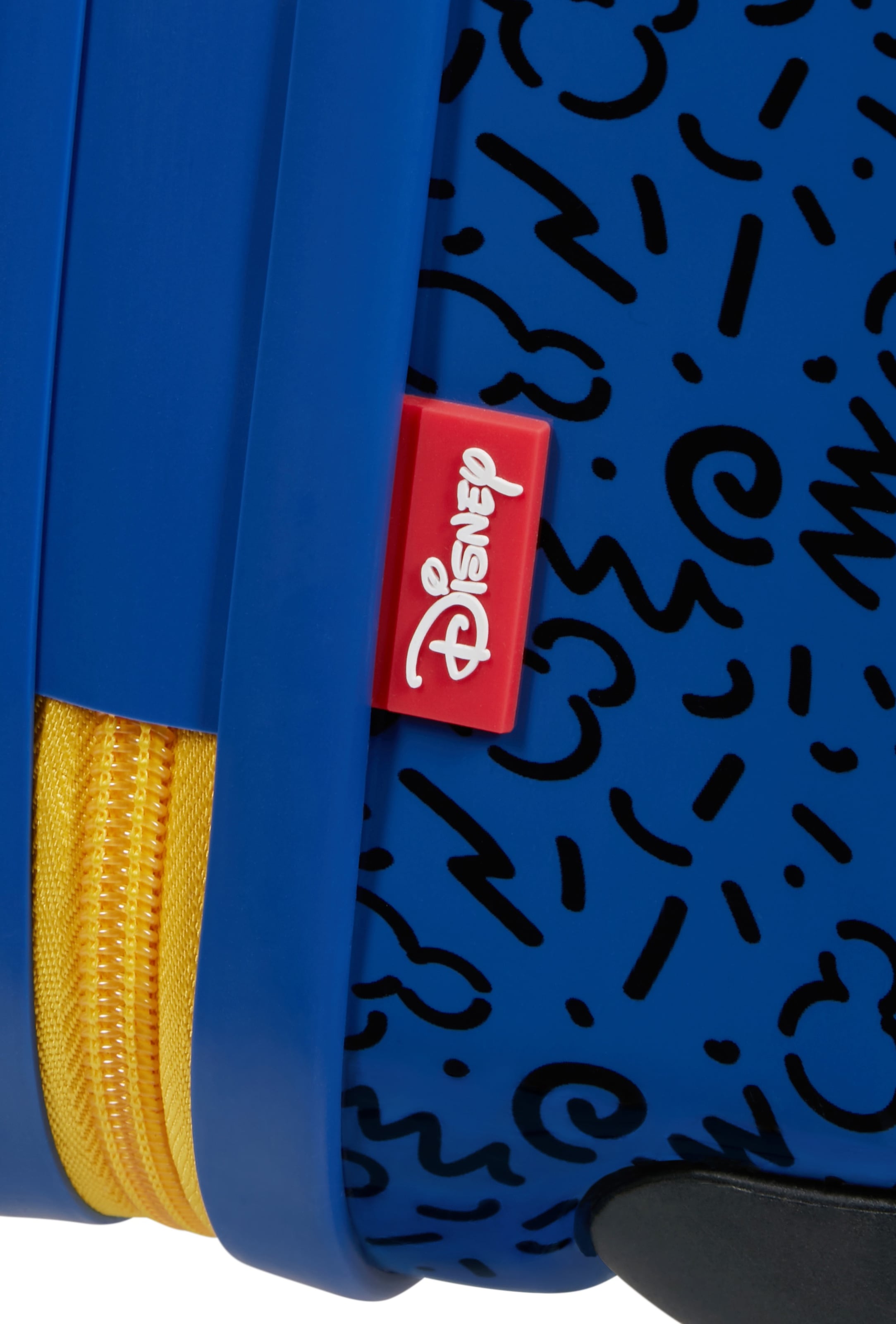 Samsonite Kinderkoffer »DAYDREAM DISNEY, Mickey Happy« 24 l 4 Rollen mit oberem Fach und Trennpolster, mit unterem Fach und Kreuzspanngurt
