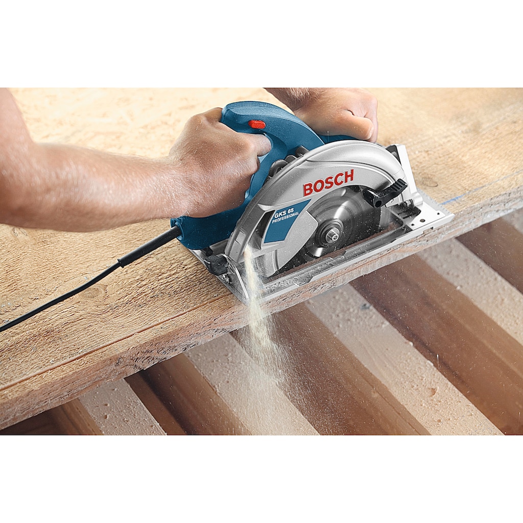 Bosch Professional Handkreissäge »GKS 65 Professional«, (1 St.)