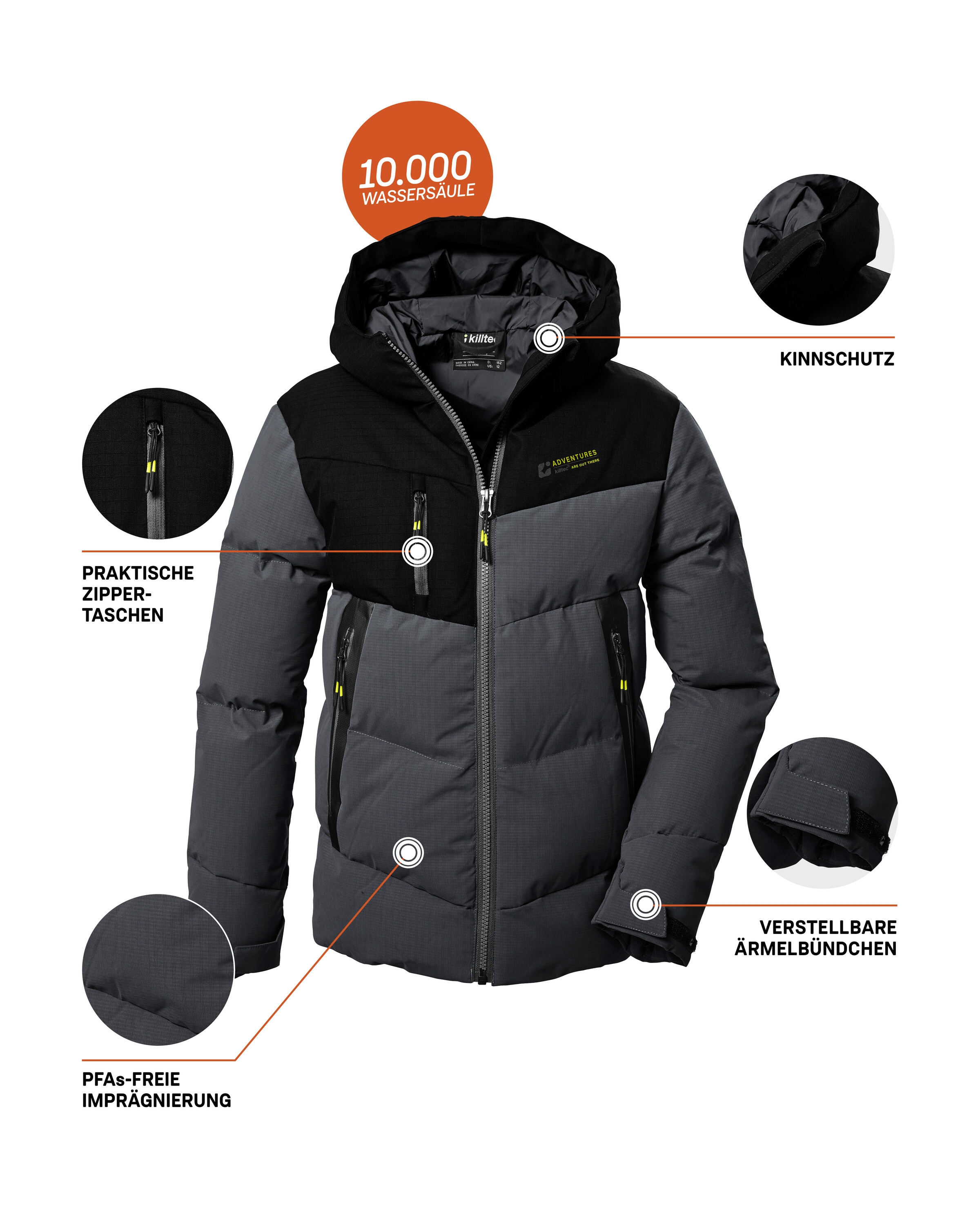 Killtec Steppjacke »KOW 376 BYS QLTD JCKT«