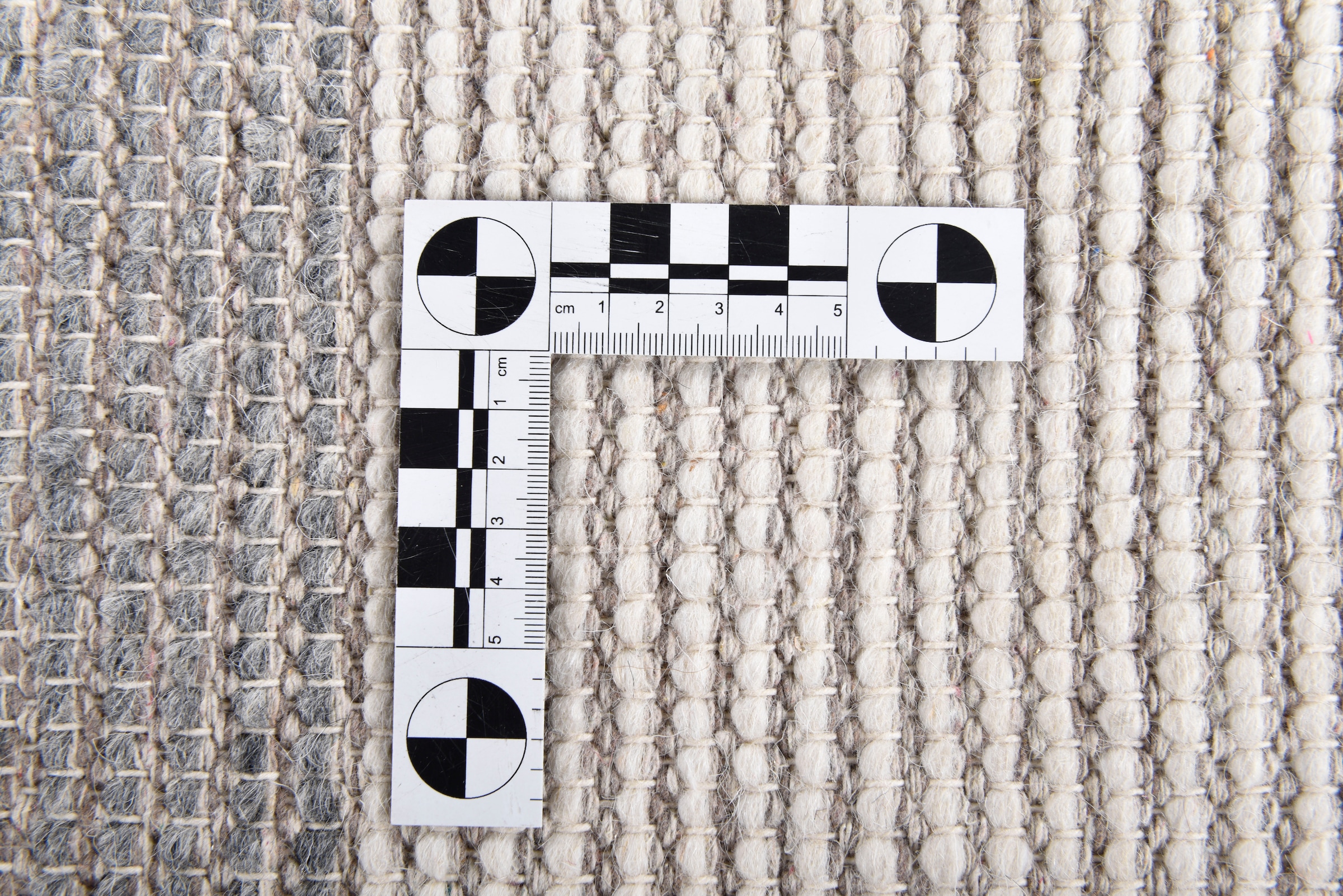 THEKO Wollteppich »Visby - 915« rechteckig 10 mm Höhe reine Wolle, handgewebt, Scandi Design, mit Fransen