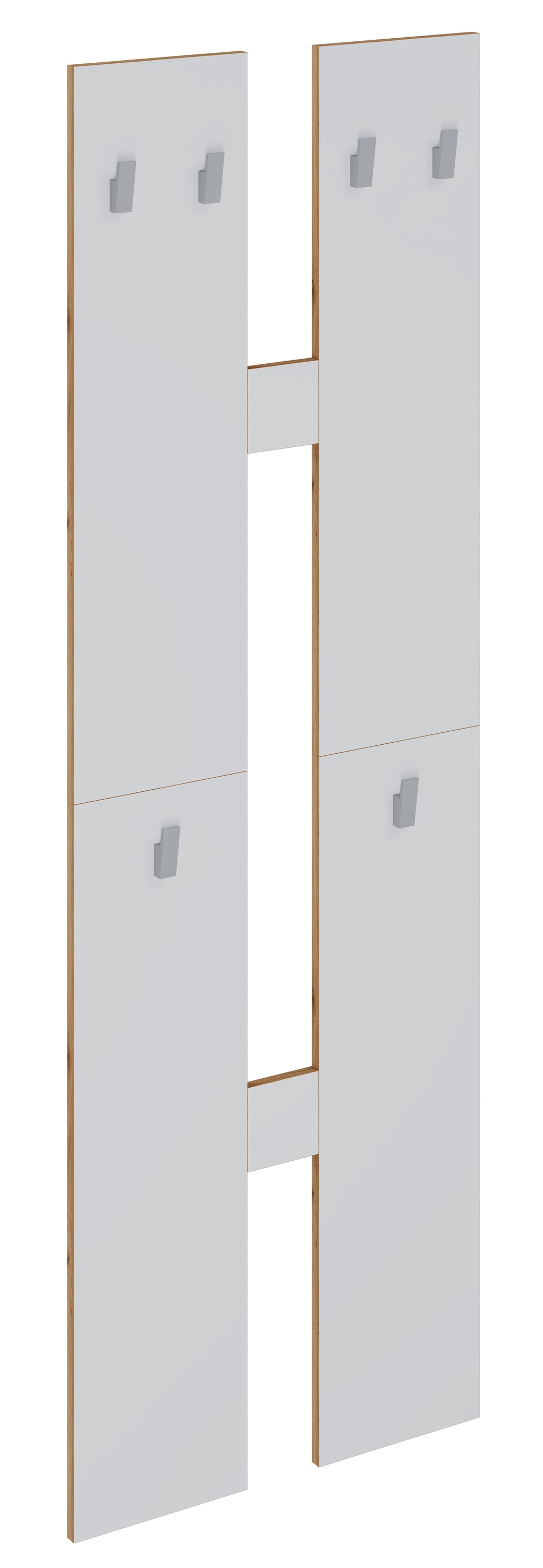 VCM Garderobenschrank »Holz Set Dielenmöbel Gardeobe Kleiderhaken Salia M«