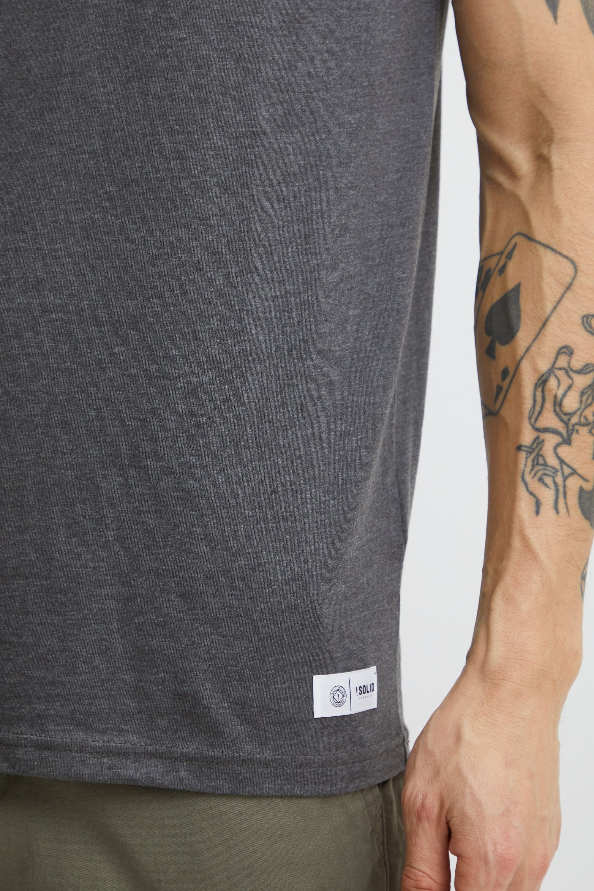 !Solid Rundhalsshirt »Rundhalsshirt SDManoldo«