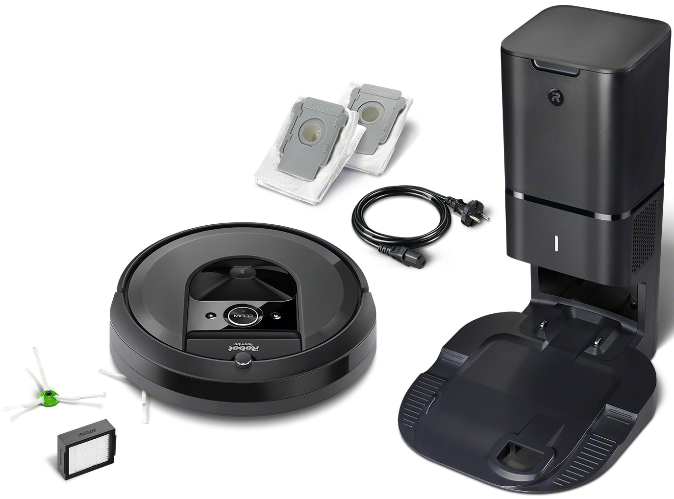 iRobot Saugroboter »Roomba Einzelraumkaritierung, Autom. (i7558+)«, mit Absaugstation XXL 3 Garantie i7+ App-/Sprachsteuerung, Jahren