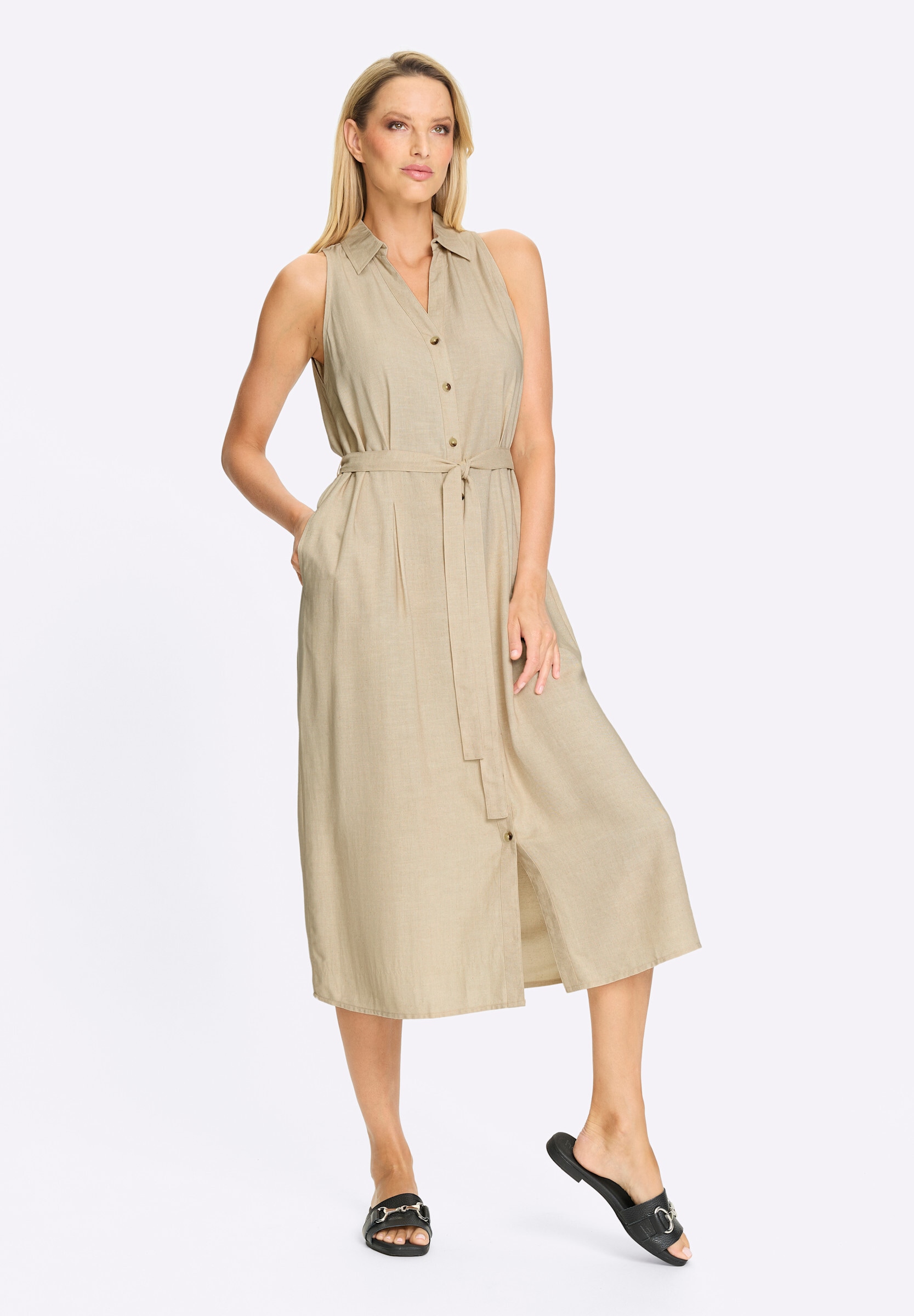 heine Sommerkleid »Kleid Sommerkleid« Nahttasche