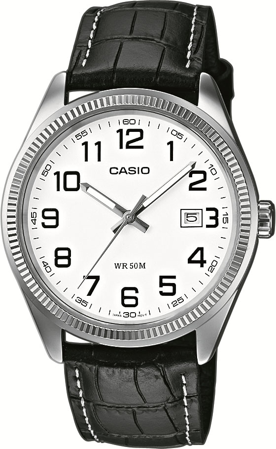 Casio Collection Quarzuhr »MTP-1302PL-7BVEF«, Armbanduhr, Herrenuhr, Damenuhr, analog, Datum