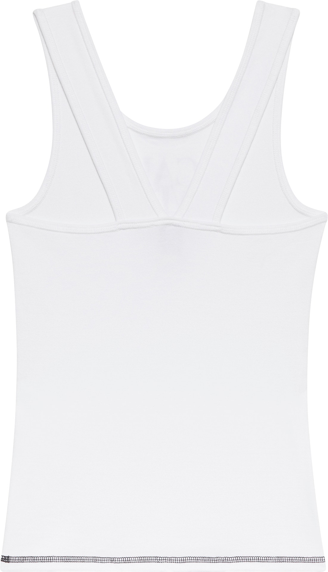 Calvin Klein Jeans Tanktop »SL COTTON RIB SOLID TANK«, Mit tiefem Rundhalsausschnitt