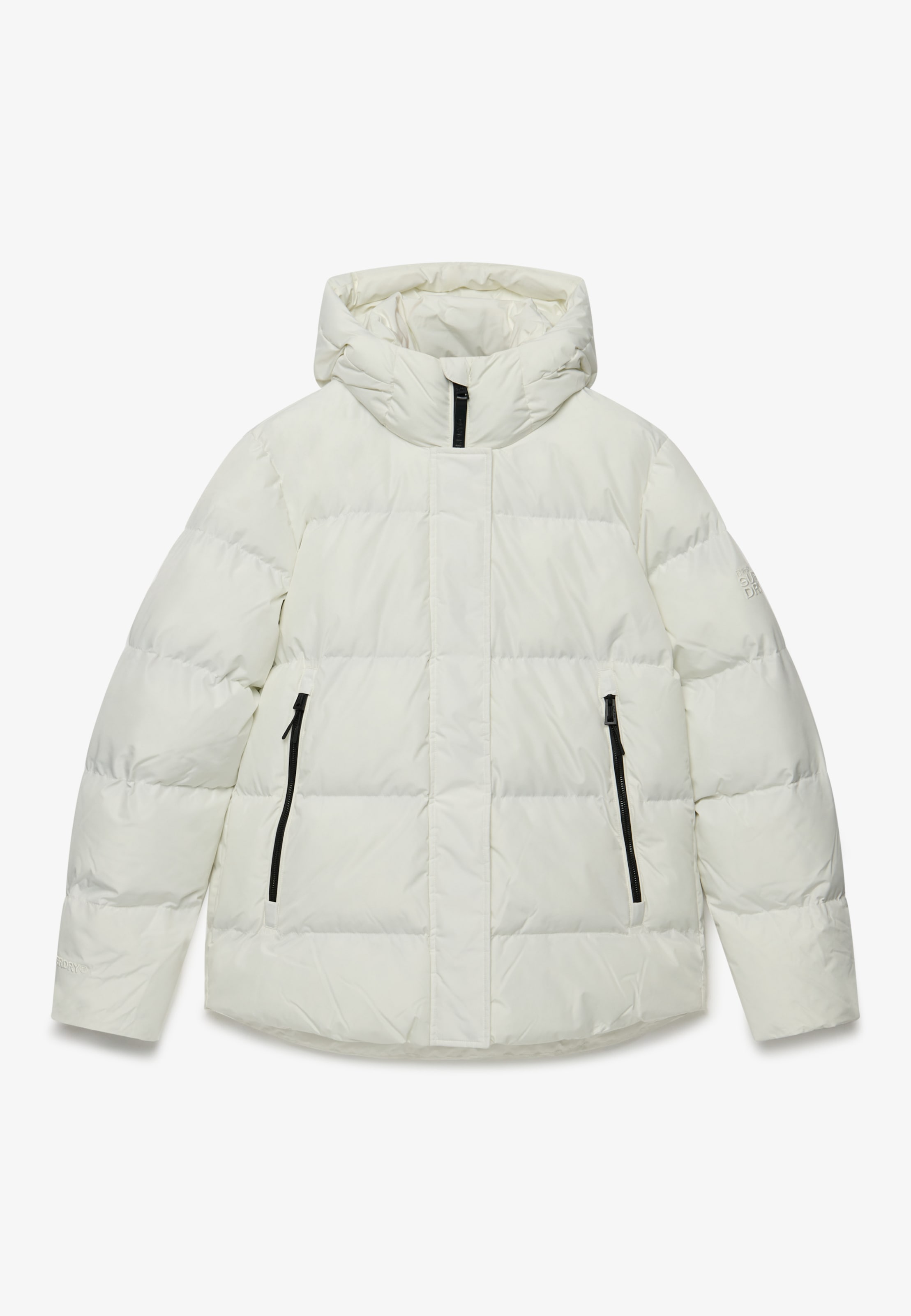 Superdry Steppjacke »HOODED 5 BAFFLE SPORTS PUFFER« mit Kapuze Kunstfaser, relaxed fit