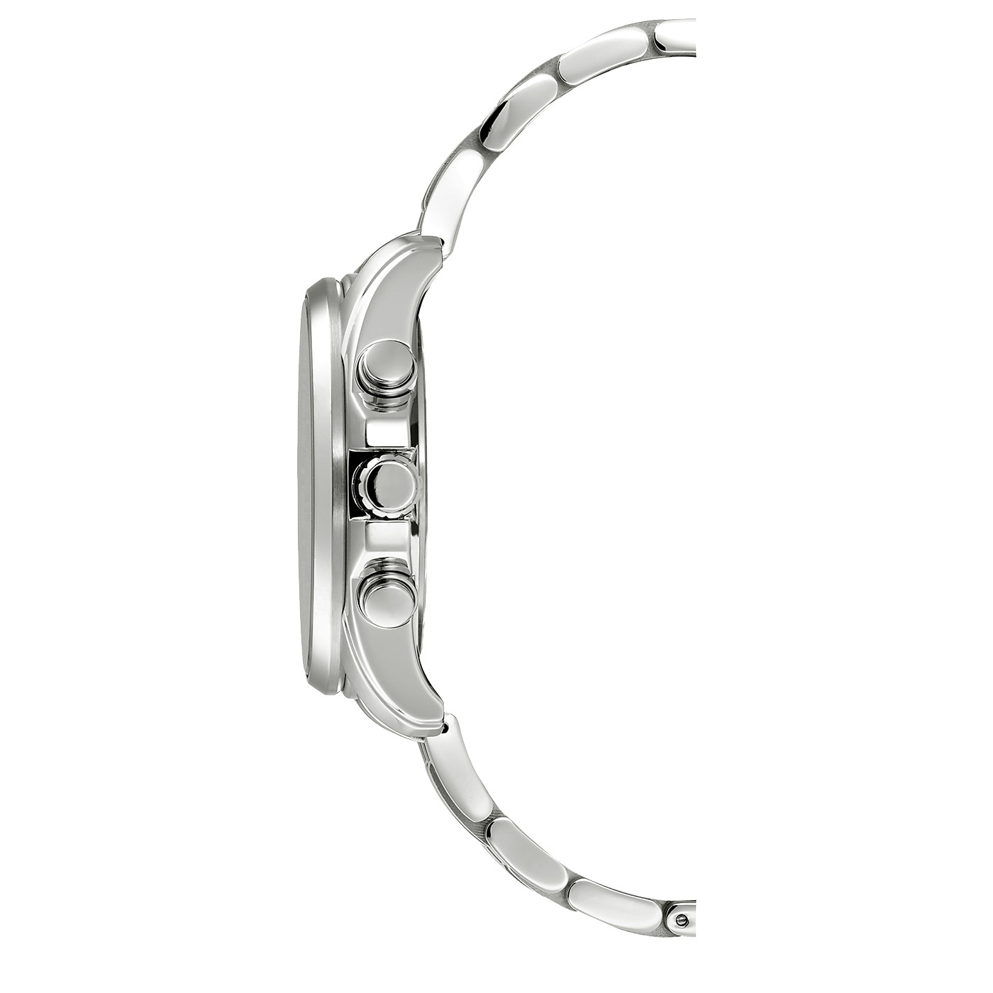 Citizen Funk-Multifunktionsuhr Armbanduhr, Herrenuhr, Solar, bis 20 bar wasserdicht, Edelstahlarmband