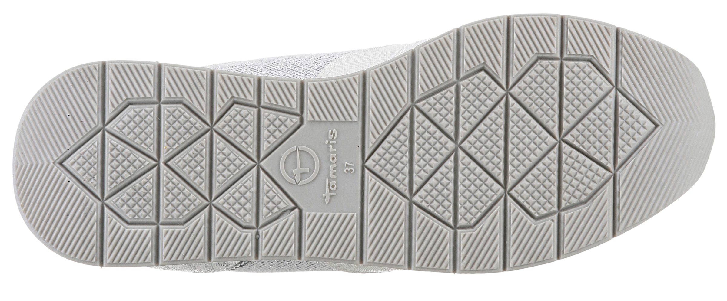 Tamaris Keilsneaker, Freizeitschuh, Halbschuh, in schmaler Form, vegane Verarbeitung