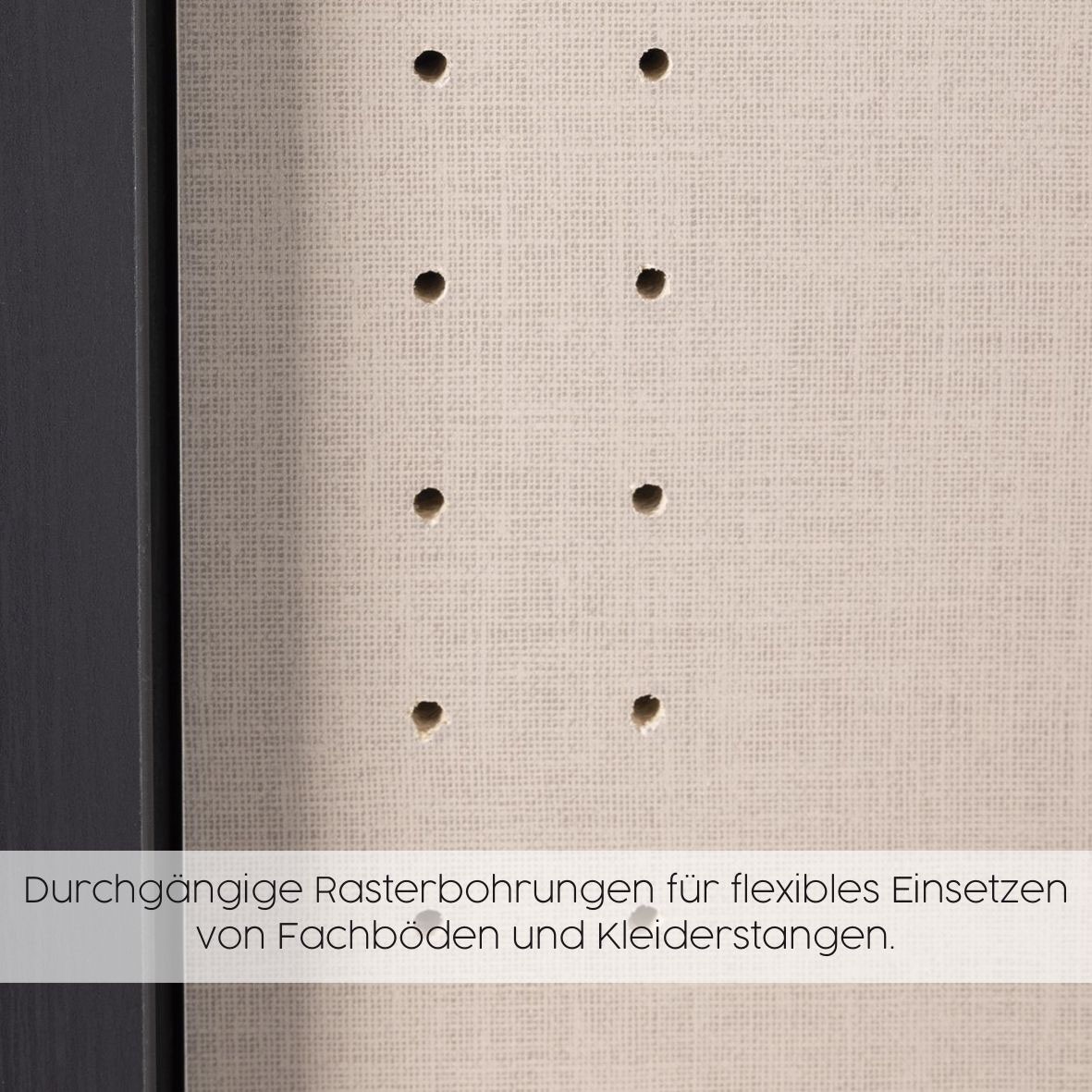 rauch Drehtürenschrank »Kleiderschrank Schrank Garderobe Wäscheschrank COSTA in 3 Breiten«, viel Platz, grifflose Front und Push-to-Open Funktion MADE IN GERMANY