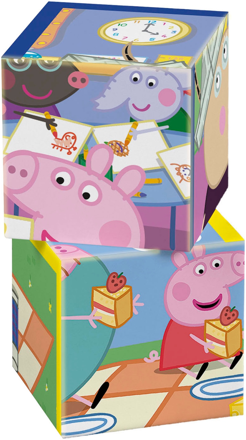 Clementoni® Würfelpuzzle »Peppa Pig«, Made in Europe; FSC® - schützt Wald - weltweit