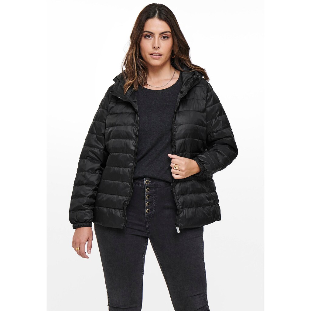 ONLY CARMAKOMA Steppjacke »Steppjacke Cartahoe« mit Kapuze mit Kapuze ONLY CARMAKOMA Steppjacke »Steppjacke Cartahoe« mit Kapuze mit Kapuze