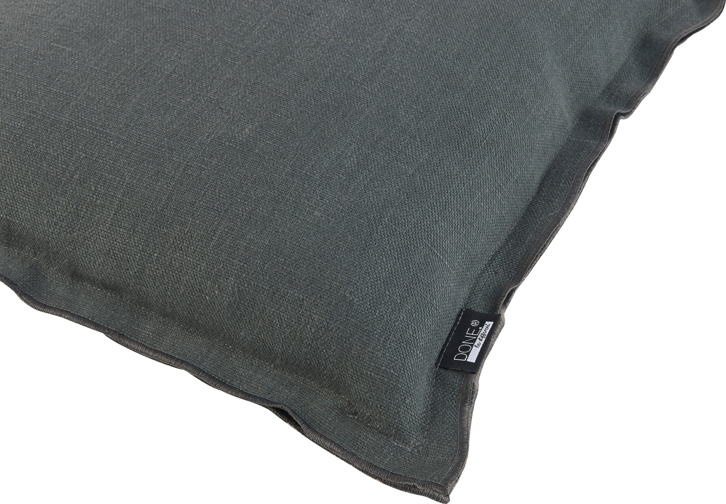 done.® Dekokissen »Lene« unifarben, Reißverschluss, Kissenhüle ohne Füllung, 1 Stück