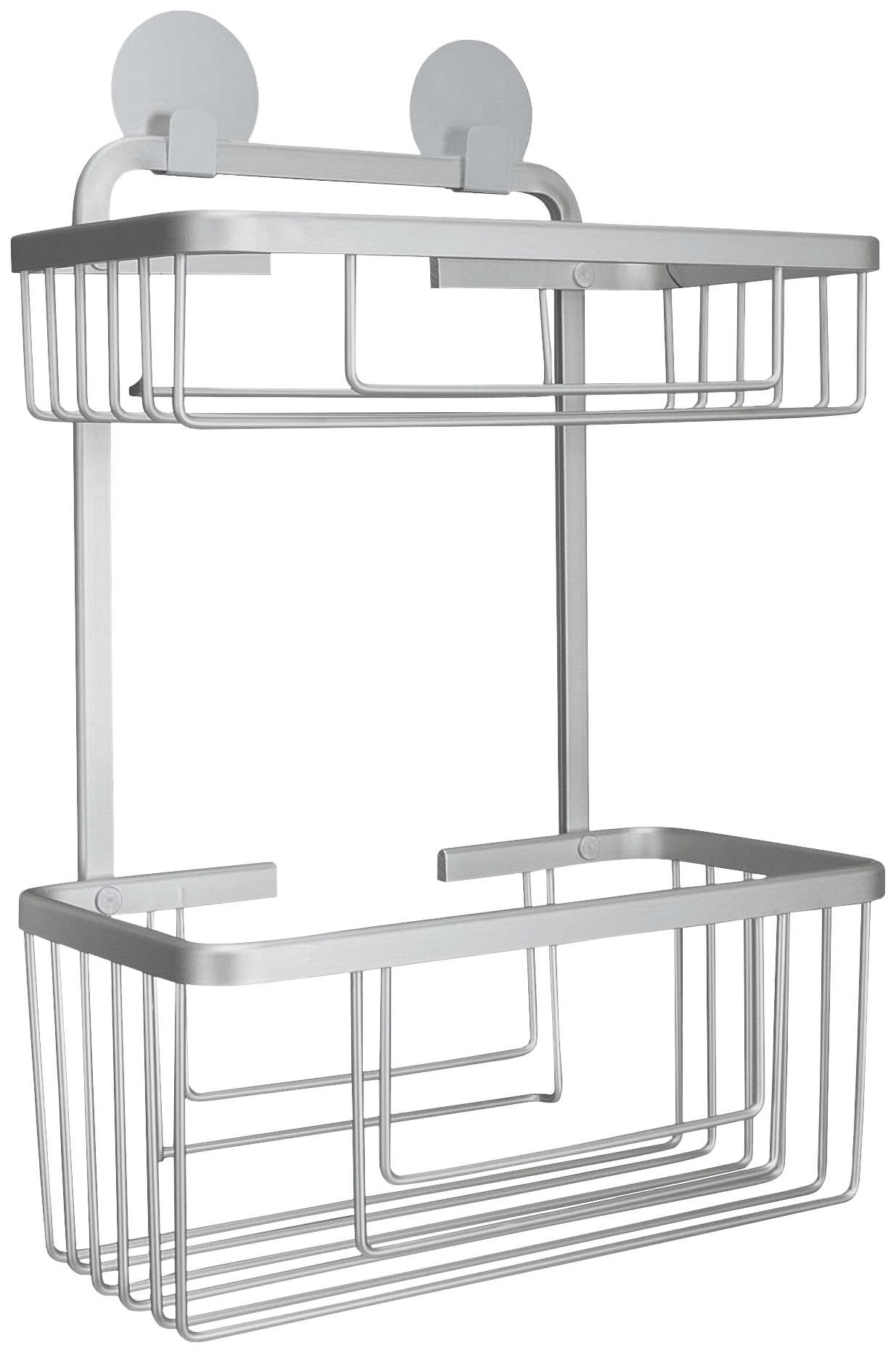 Duschkorb »Rocco«, BxTxH: 26x13,5x35,5 cm, Aluminium