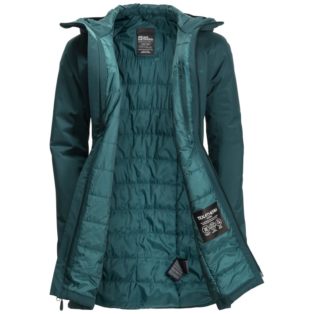 Jack Wolfskin Winterjacke »HEIDELSTEIN INS JKT W«, mit Kapuze