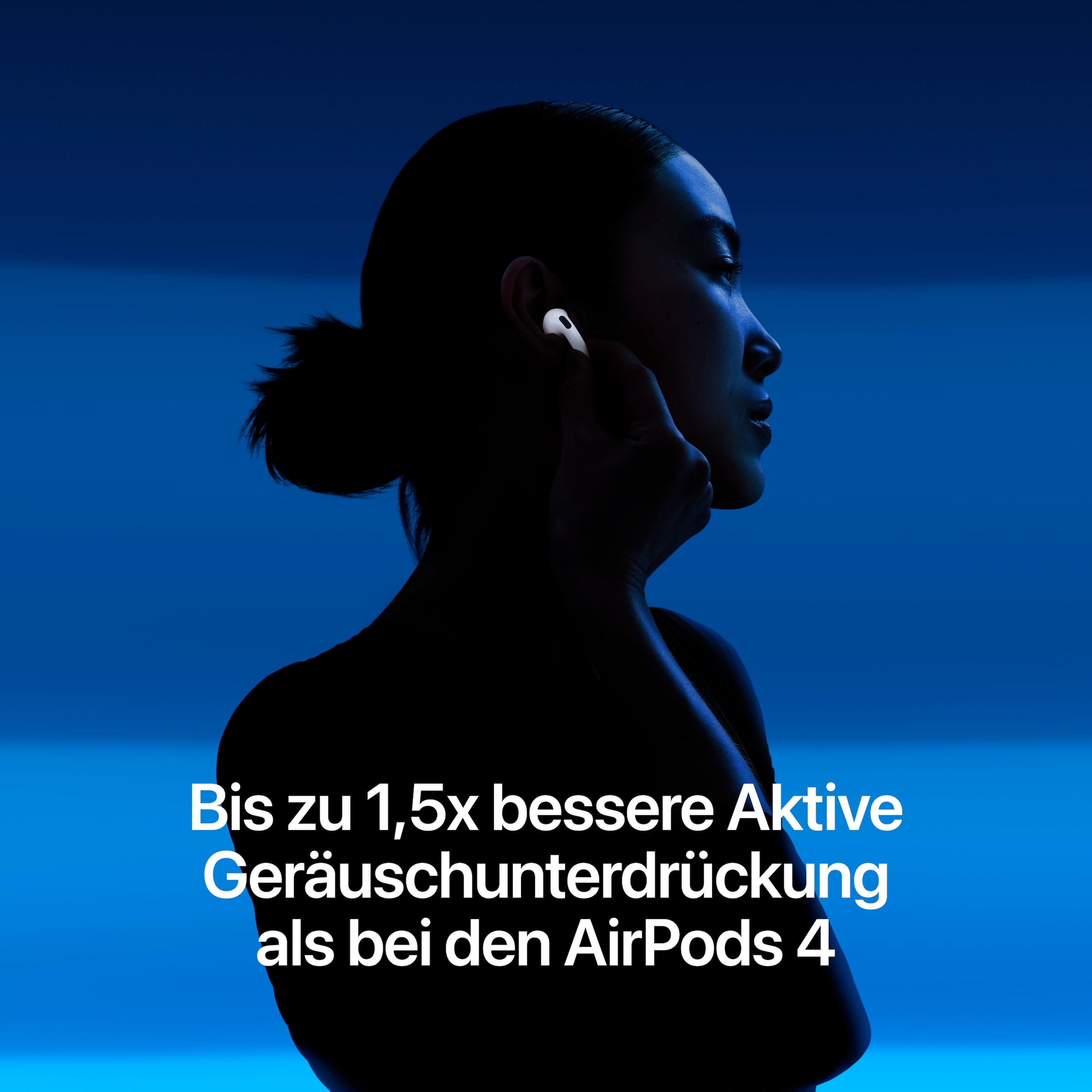 Apple wireless In-Ear-Kopfhörer »AirPods 5« Bluetooth Active Noise Cancelling (ANC) | Freisprechfunktion | Transparenzmodus | True Wireless | integrierte Steuerung für Anrufe und Musik