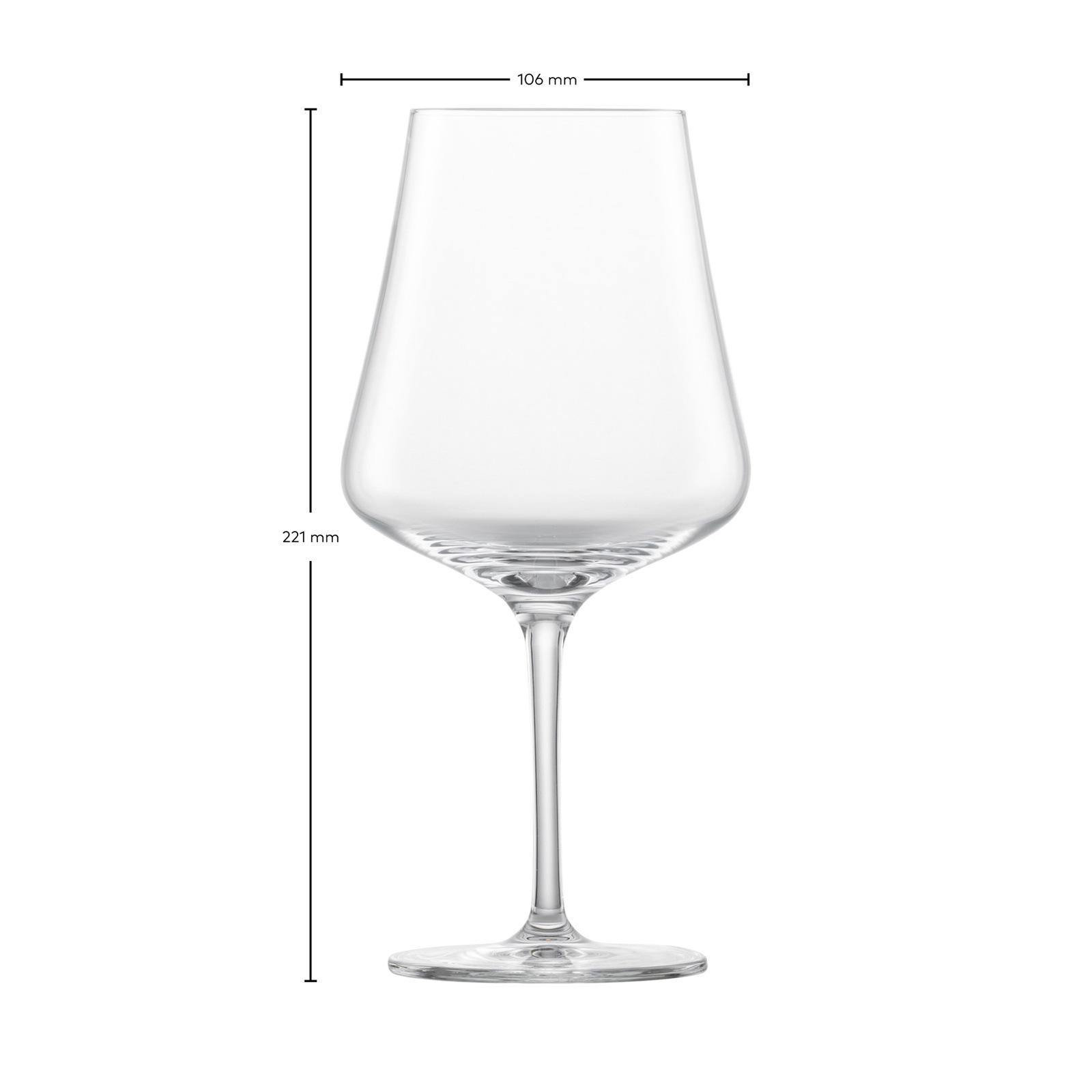 Zwiesel Glas Rotweinglas »Burgunder Rotweingläser Bouquet 657 ml 2er Set transparent«