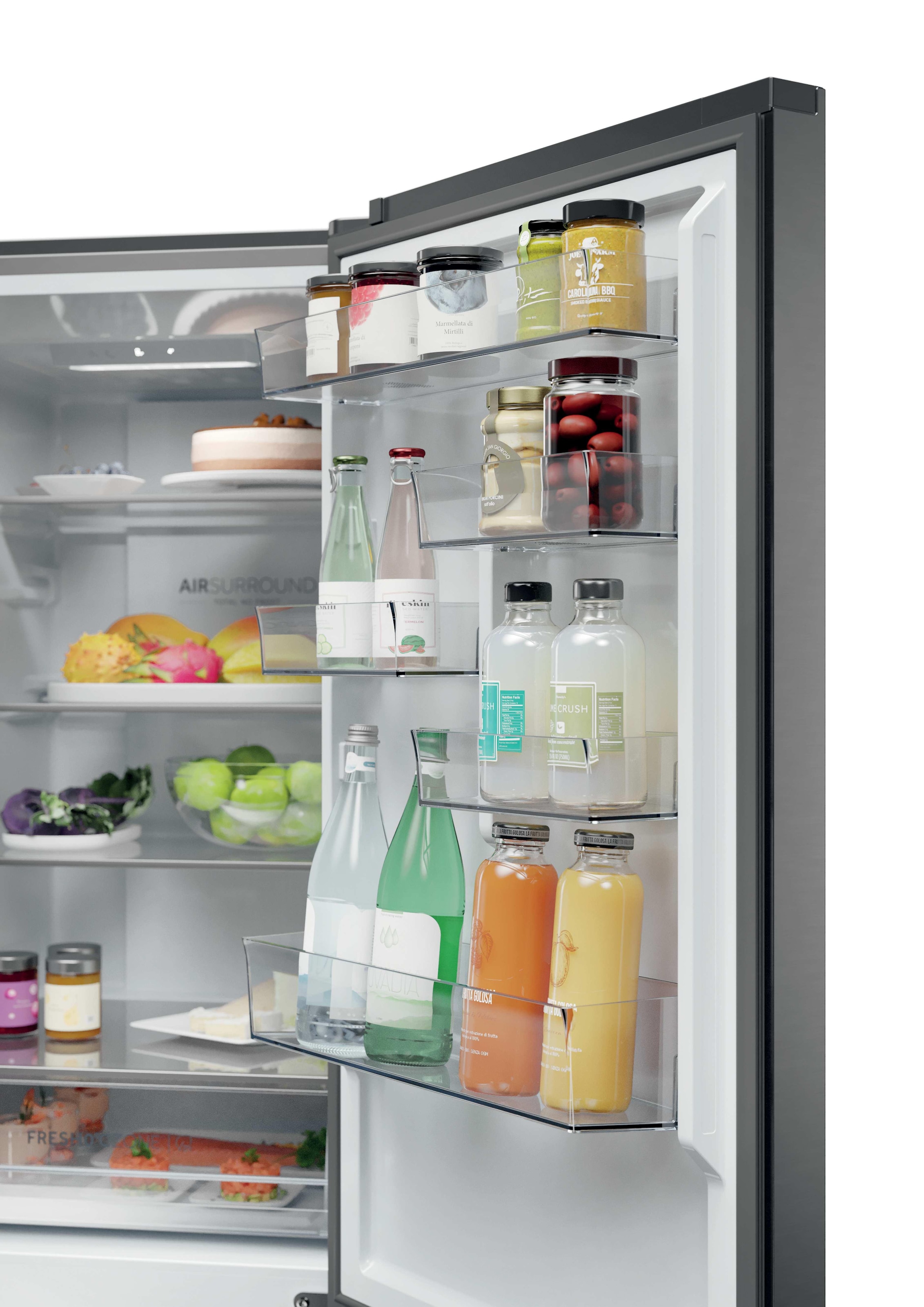 Haier Kühl-/Gefrierkombination »HDPR1618ANPD« 185 cm hoch 59,5 cm breit Energieeffizienzklasse A (Skala A bis G)