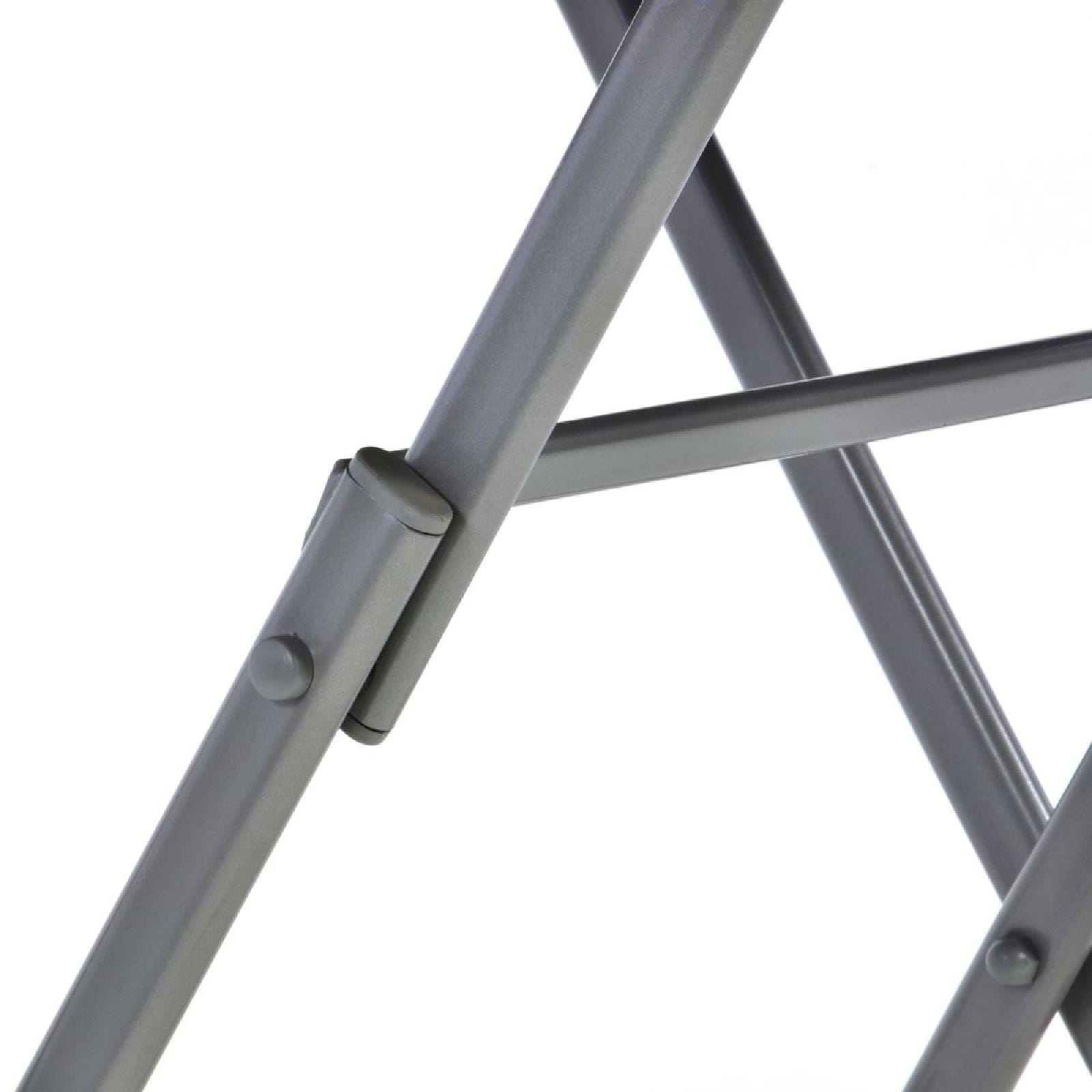 VCM Gartentisch »Bistro Tisch mit Glasplatte, klappbar«