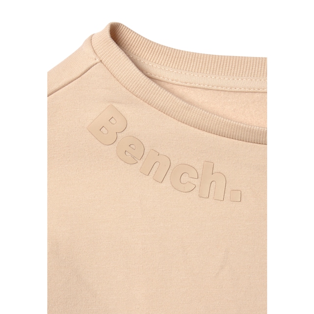 Bench. Loungewear Sweatshirt, mit gerafften Ärmelbündchen, Loungeanzug bei  ♕