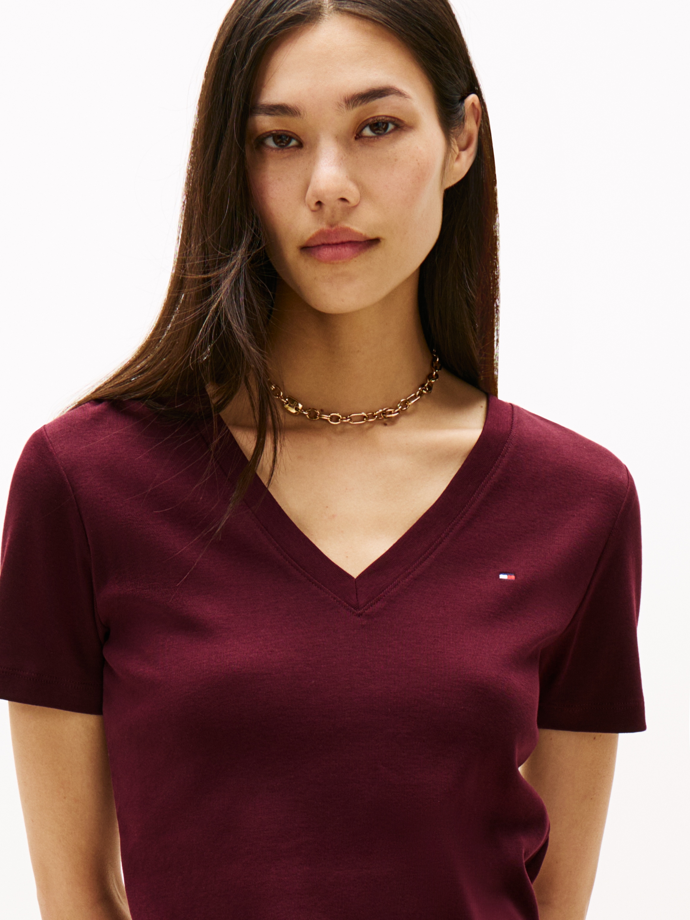 Tommy Hilfiger T-Shirt »CODY, Slim Fit«, mit V-Ausschnitt