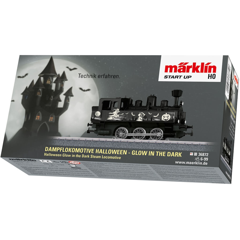 Märklin Dampflokomotive »Märklin Start up - Halloween: Glow in the Dark - 36872«