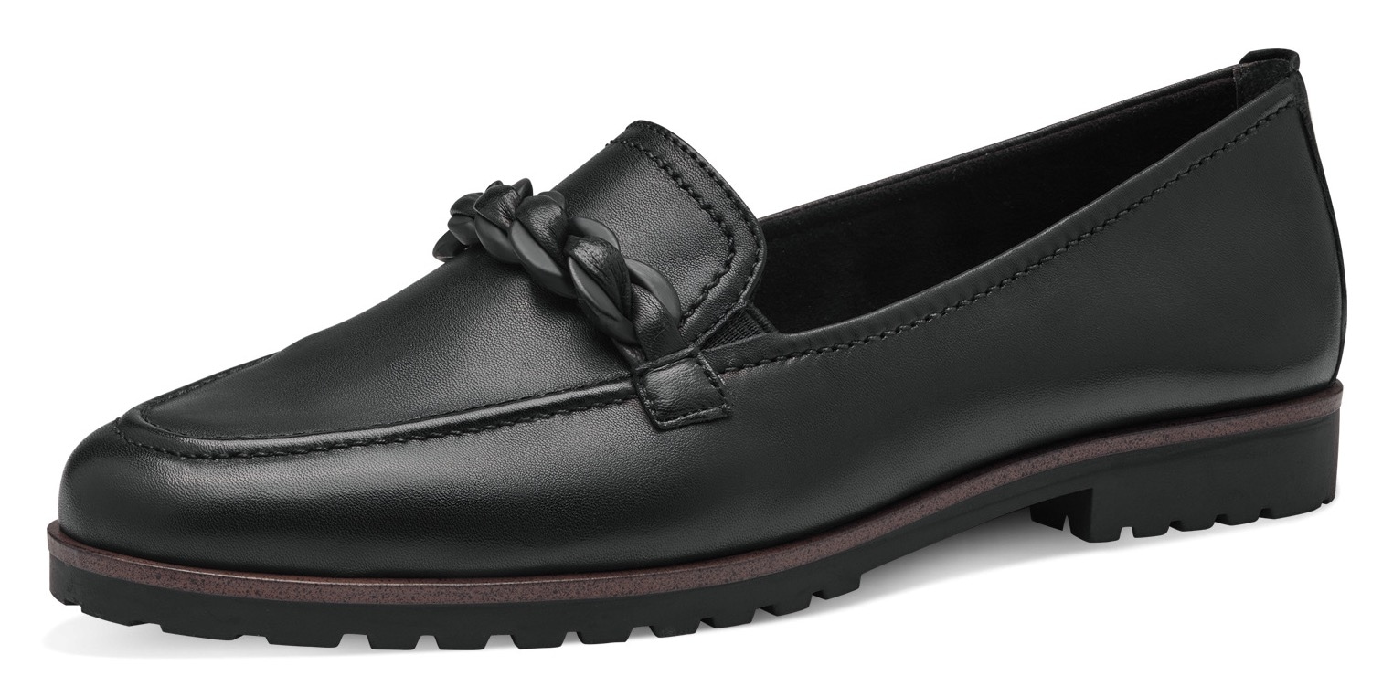 Tamaris Loafer  Chunky Slipper, Business Schuh mit trendiger Flechtkette