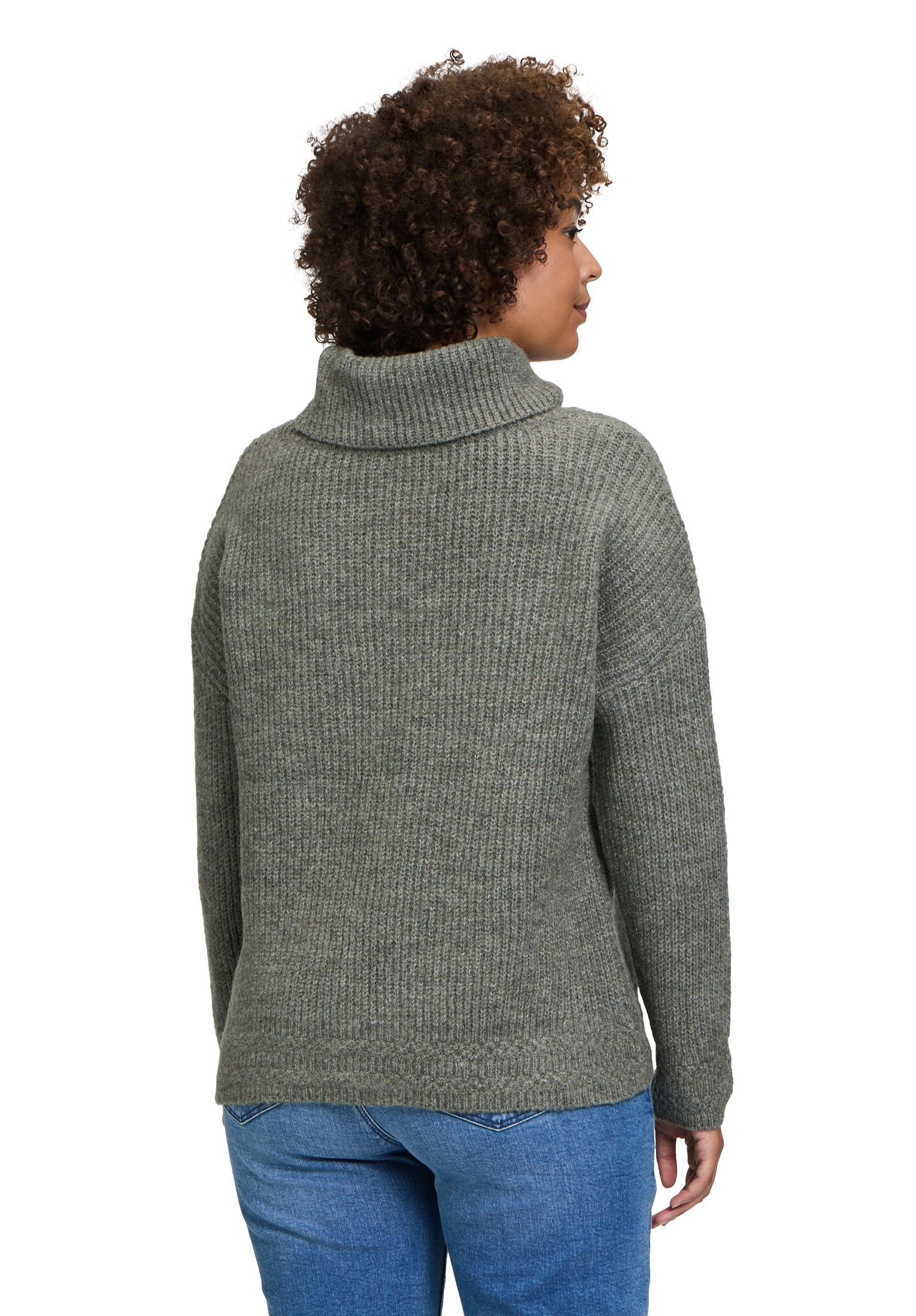 Cartoon Rundhalspullover »Basic-Pullover mit Turtle Neck«
