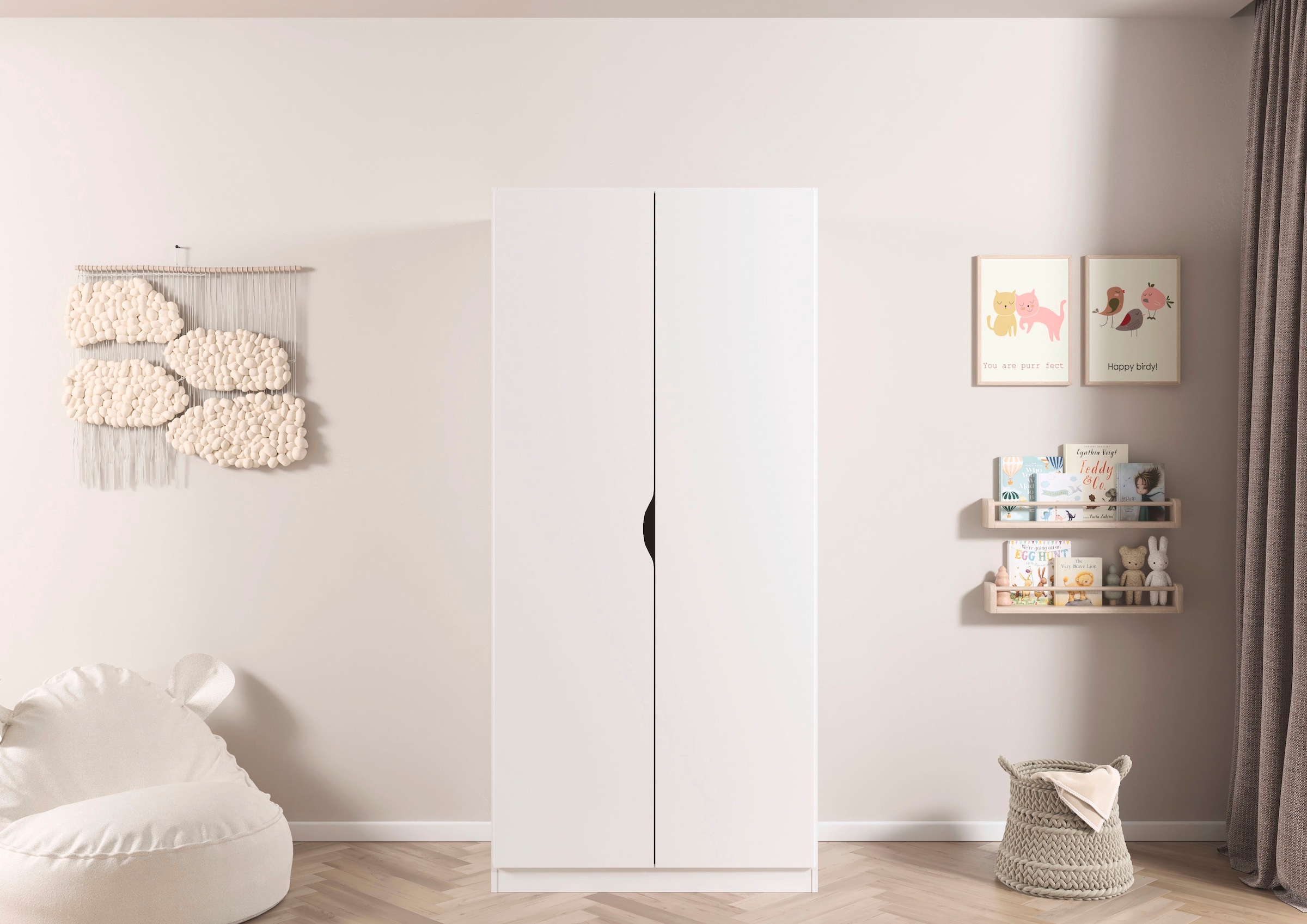 rauch Kleiderschrank »Freising geräumiger Schrank Garderobe Schlafzimmerschrank« in 2 Breiten erhältlich TOP ANGEBOT !,  mit Griffmulden und Schubkästen OTTO´s Chois TOP PRODUKT